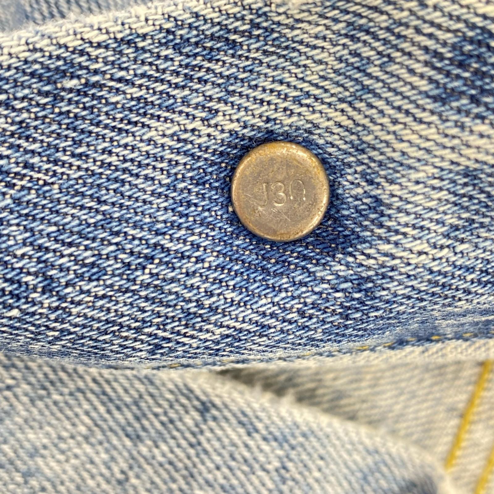 デニムジャケット Levi's デニムジャケット 3rd ボタン裏J30 ブルー