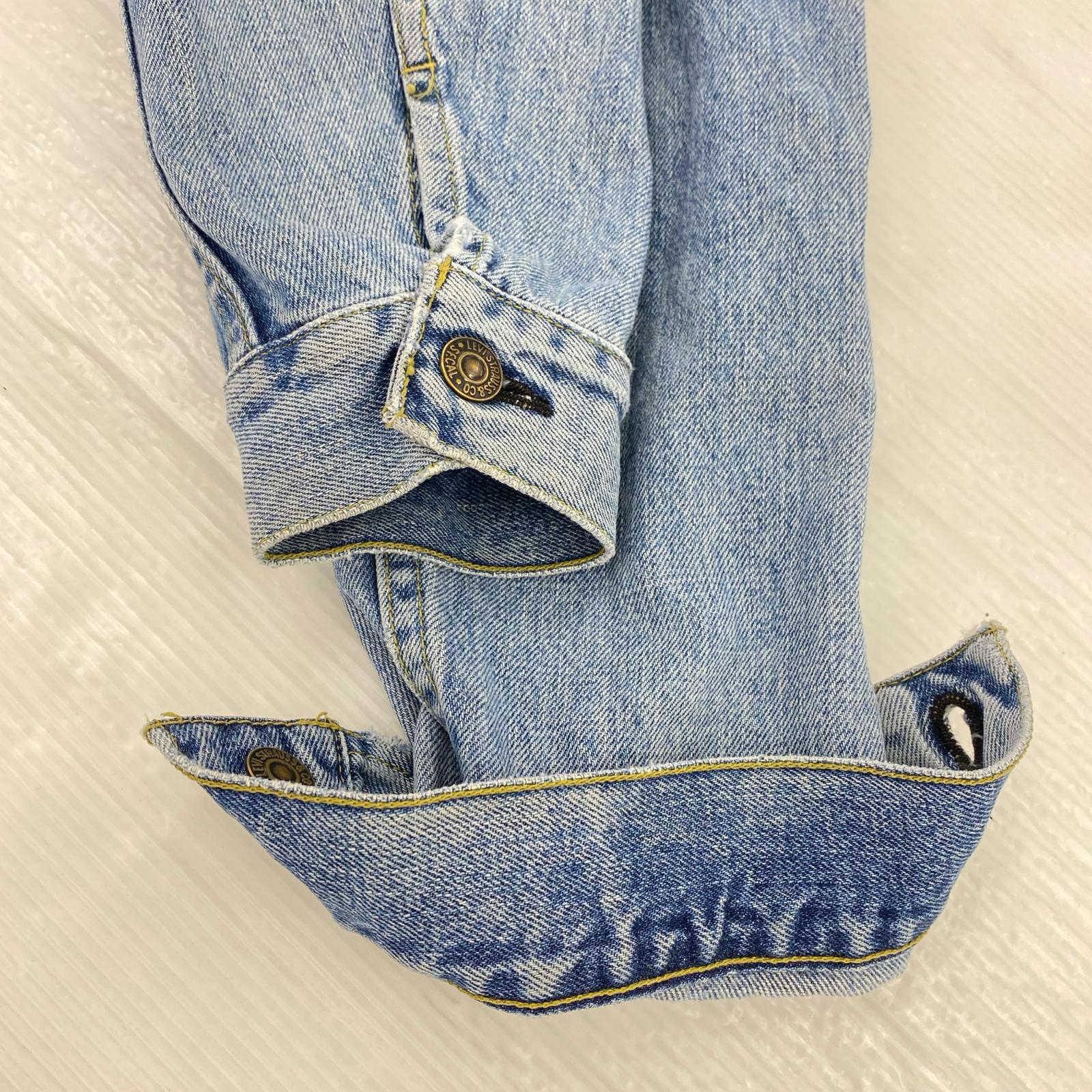 デニムジャケット Levi's デニムジャケット 3rd ボタン裏J30 ブルー
