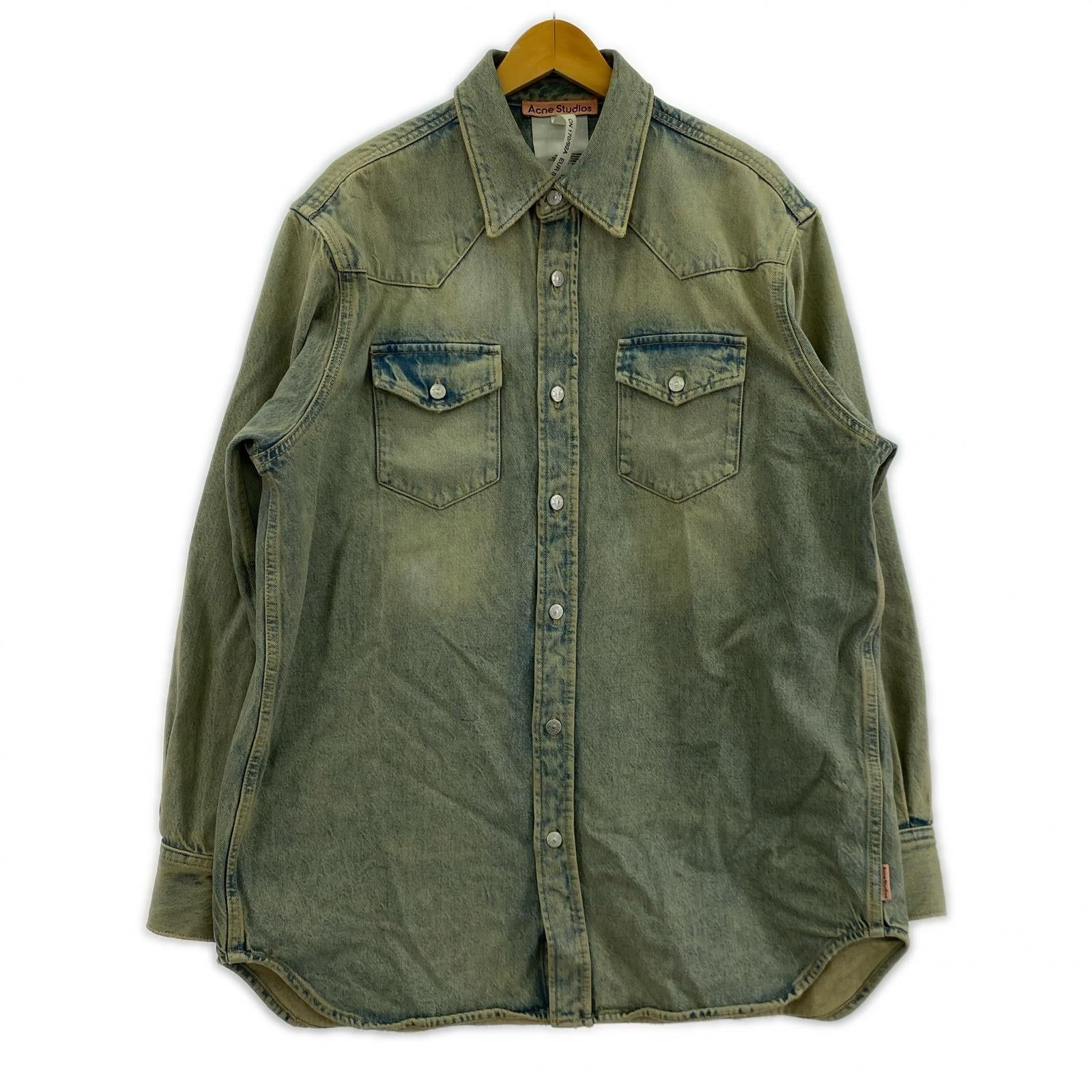 デニムジャケット Denim shirt relax fit FN-UX-SHIR000018