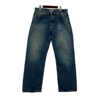 デニムパンツ SUNFLOWER LOOSE MID BLUE 33/32