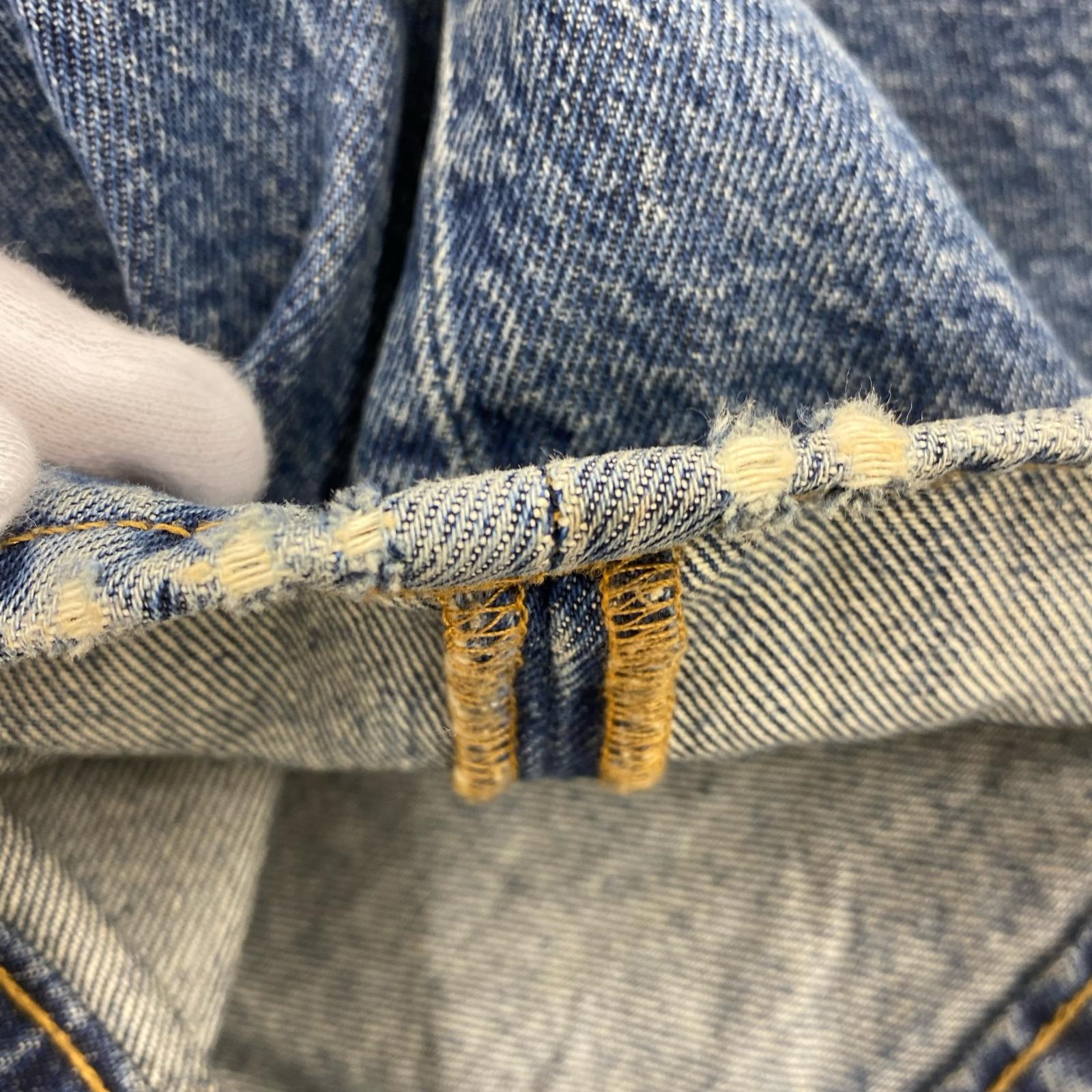 デニムパンツ SUNFLOWER LOOSE MID BLUE 33/32