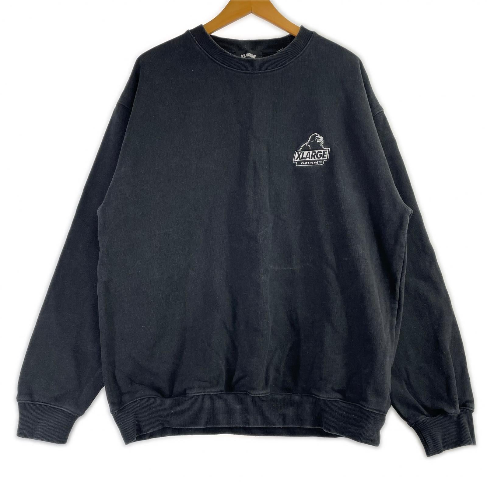 スウェット SLANTED OG CREWNECK 黒 L ブラック