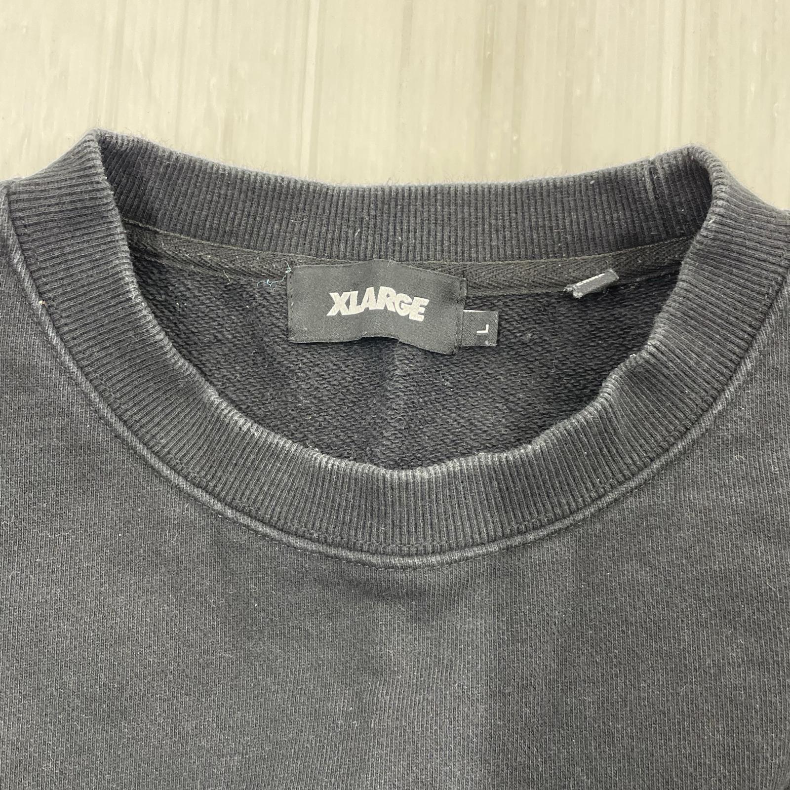 スウェット SLANTED OG CREWNECK 黒 L ブラック