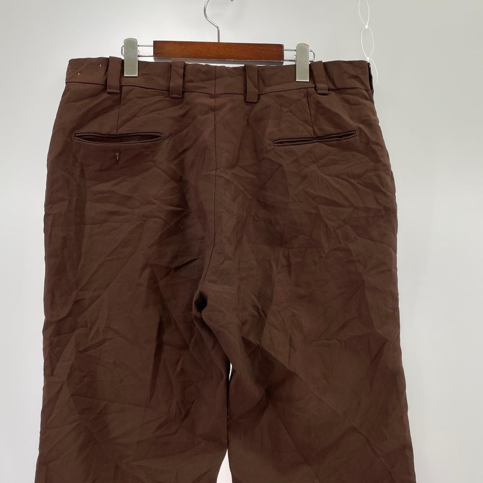 パンツ 70-80s Panatela スラックス ブラウン ブラウン