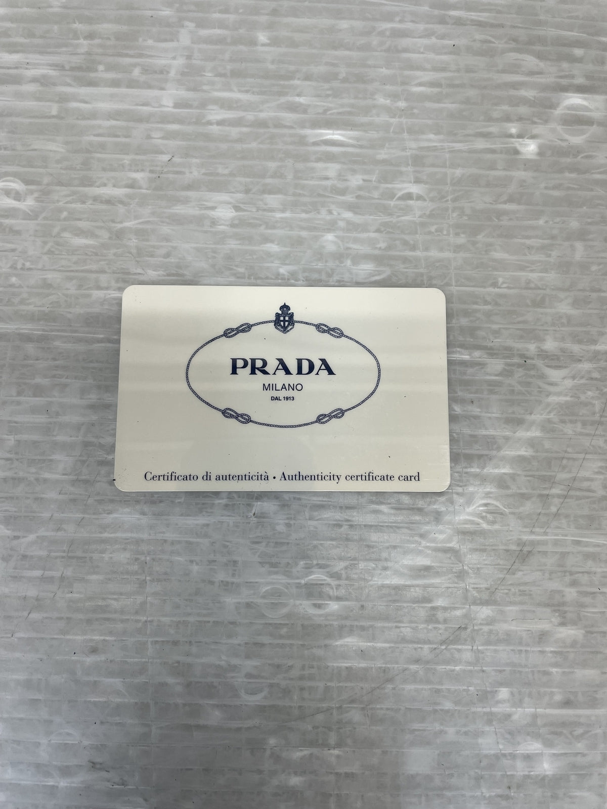 PRADA レザー切替 ナイロンワンショルダーバッグ 黒