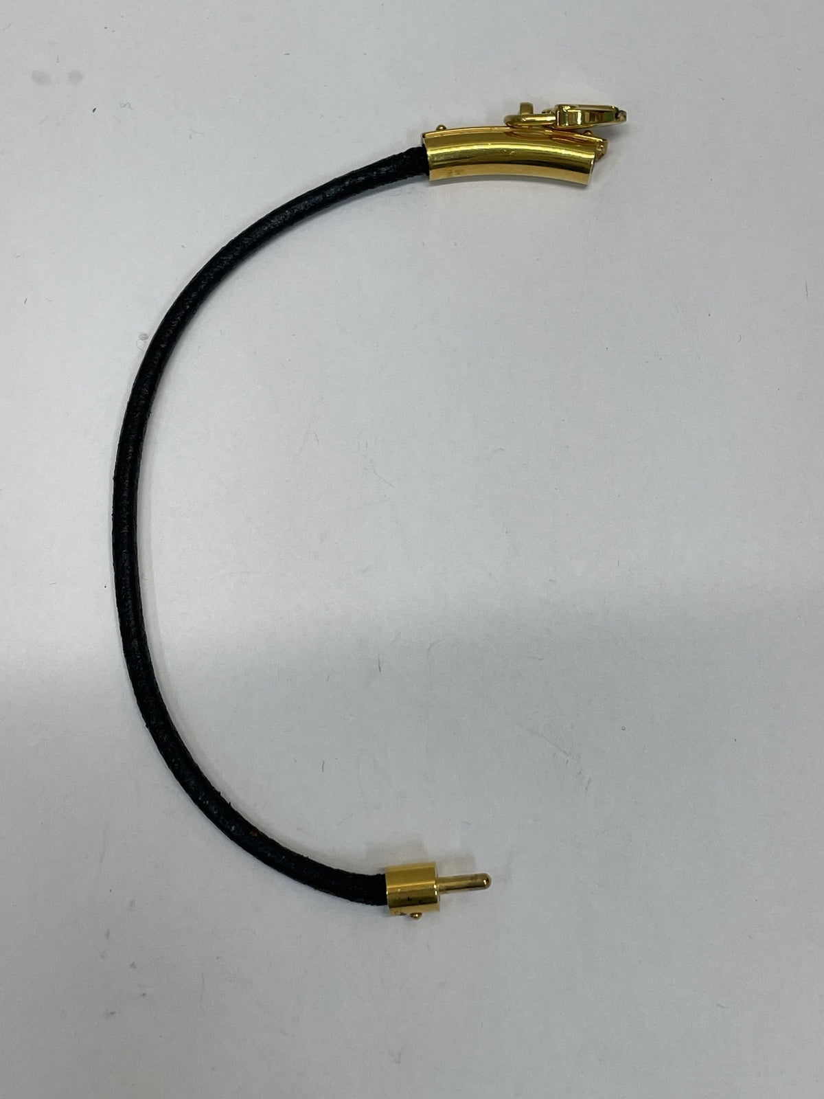 HERMES ヴィヴィリデ ファンタジーハートブレスレット 黒