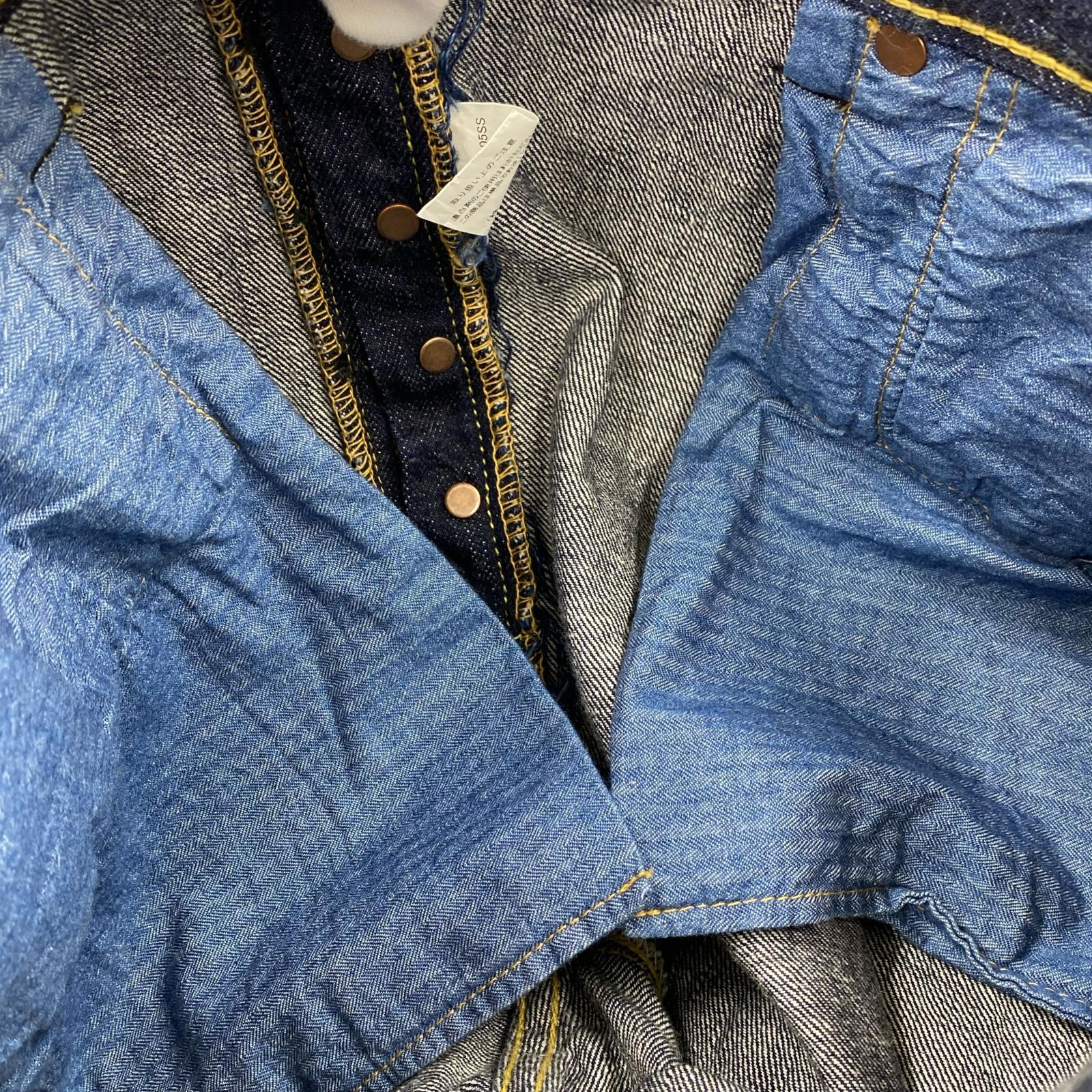 デニムパンツ S0105SS WWII Model 11.5oz Denim Pants 40 ネイビー
