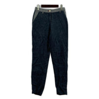パンツ Blue Chambray Tapered Mid Rise Trouser