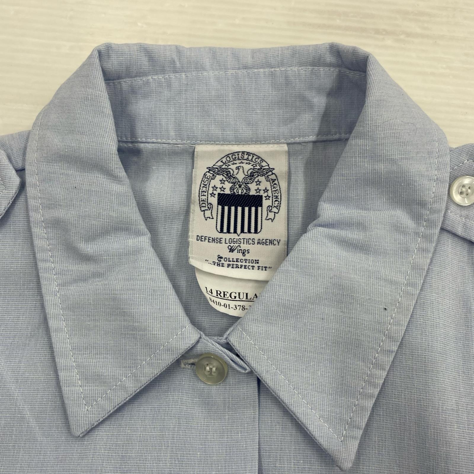 長袖シャツ DEFENCE LOGISTICS AGENCY ミリタリーシャツ