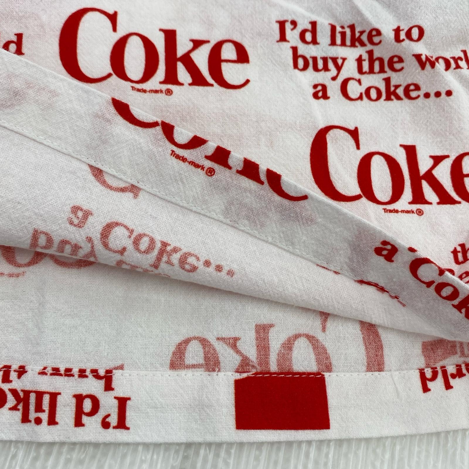 半袖シャツ コカコーラ コラボ オープンカラーシャツ 2XL ホワイト