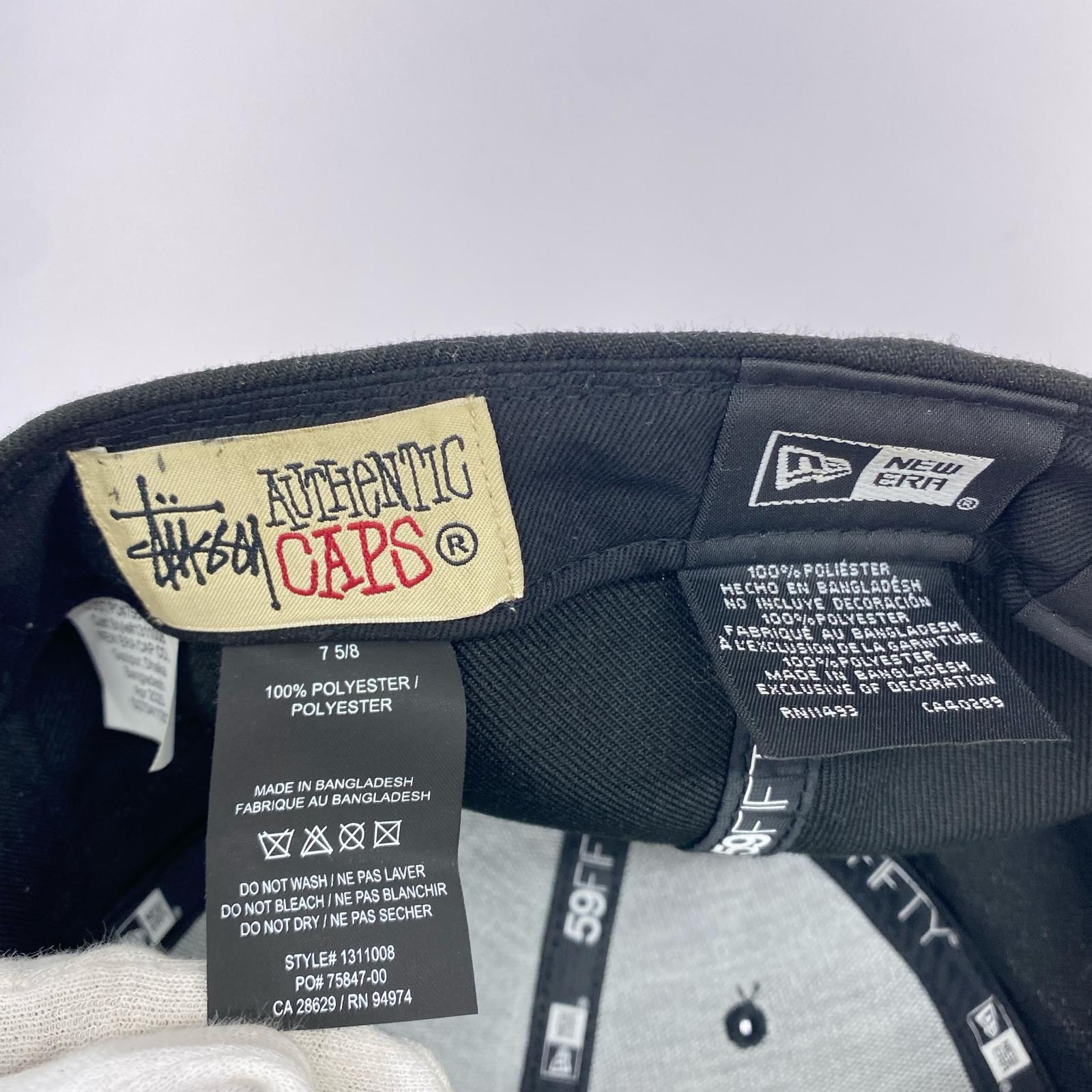 キャップ ×Stussy ブラック