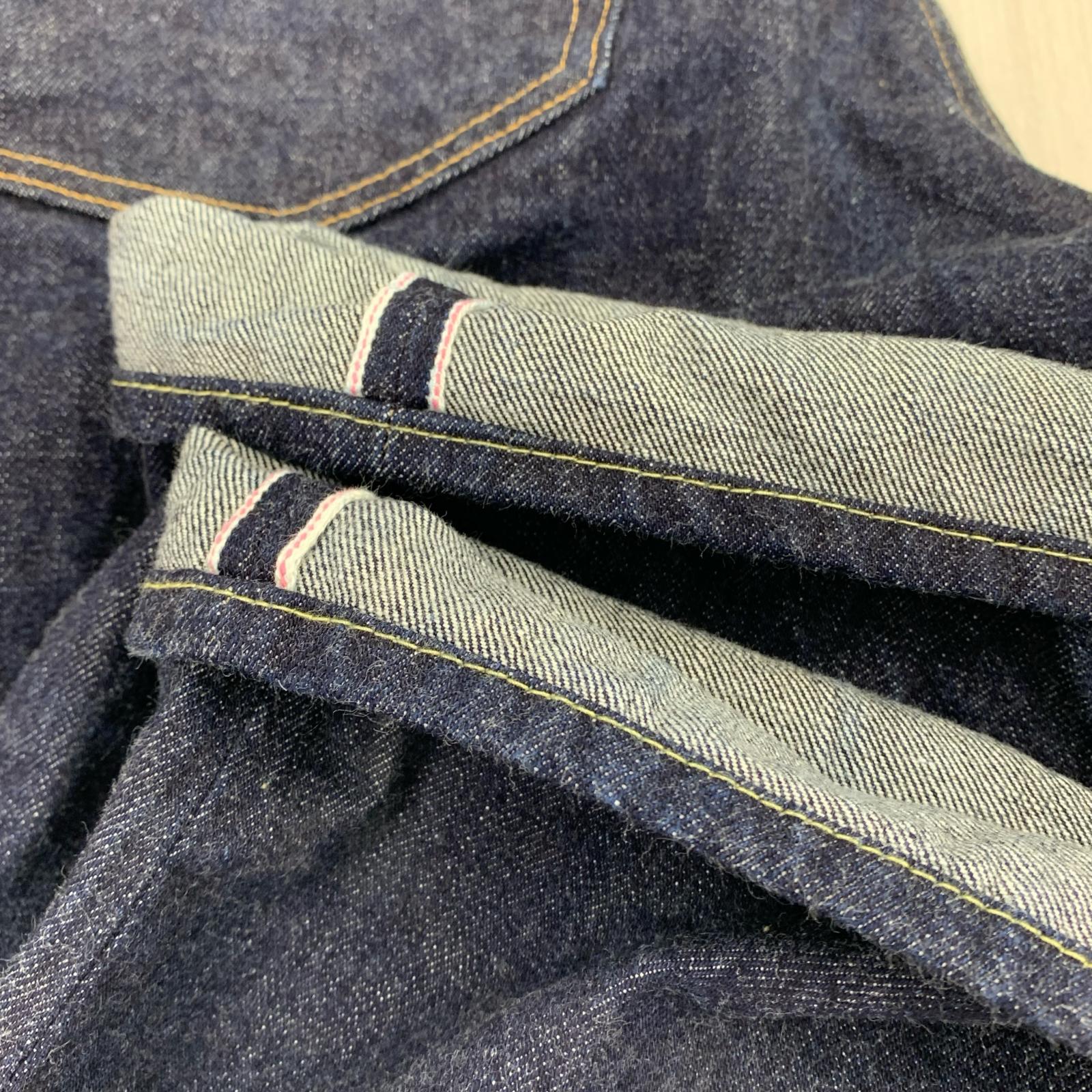 デニムパンツ 14.25oz. DENIM 1947 MODEL (W32) 32 ネイビー