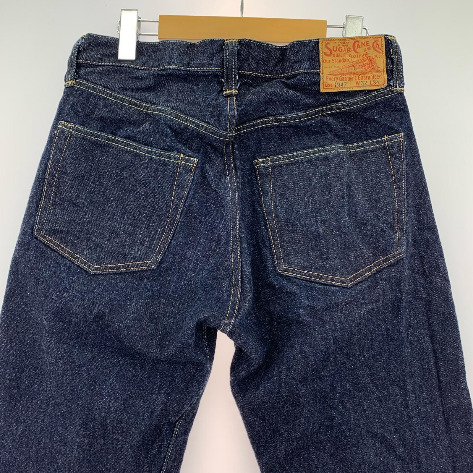 デニムパンツ 14.25oz. DENIM 1947 MODEL (W32) 32 ネイビー