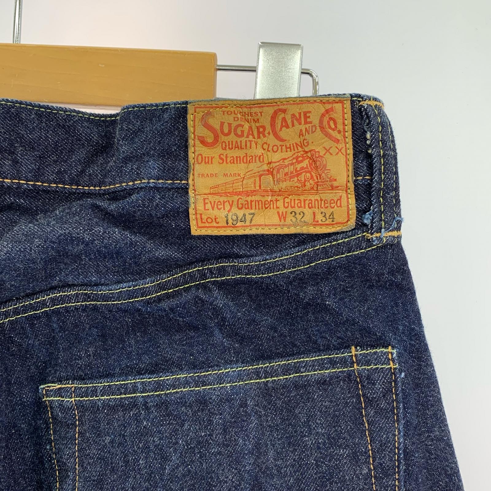 デニムパンツ 14.25oz. DENIM 1947 MODEL (W32) 32 ネイビー
