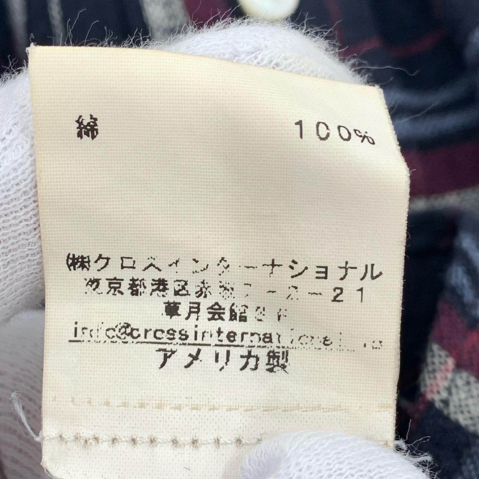 長袖シャツ チェックシャツ 0 マルチカラー