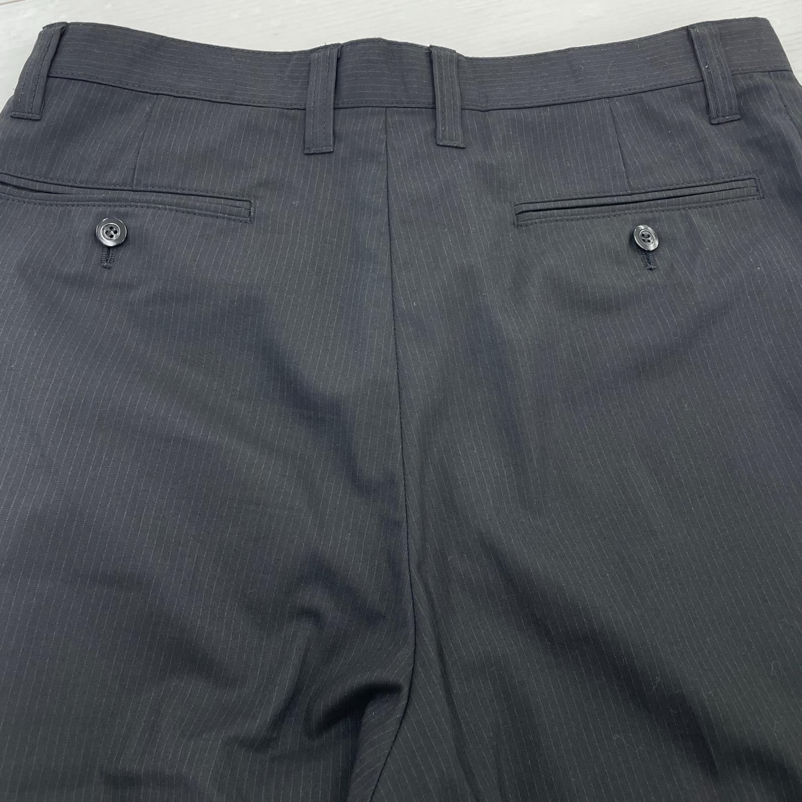 パンツ JUNYA WATANABE COMME des GARCONS MAN 21SS エステルレーヨンストライプパンツ S ブラック S ブラック