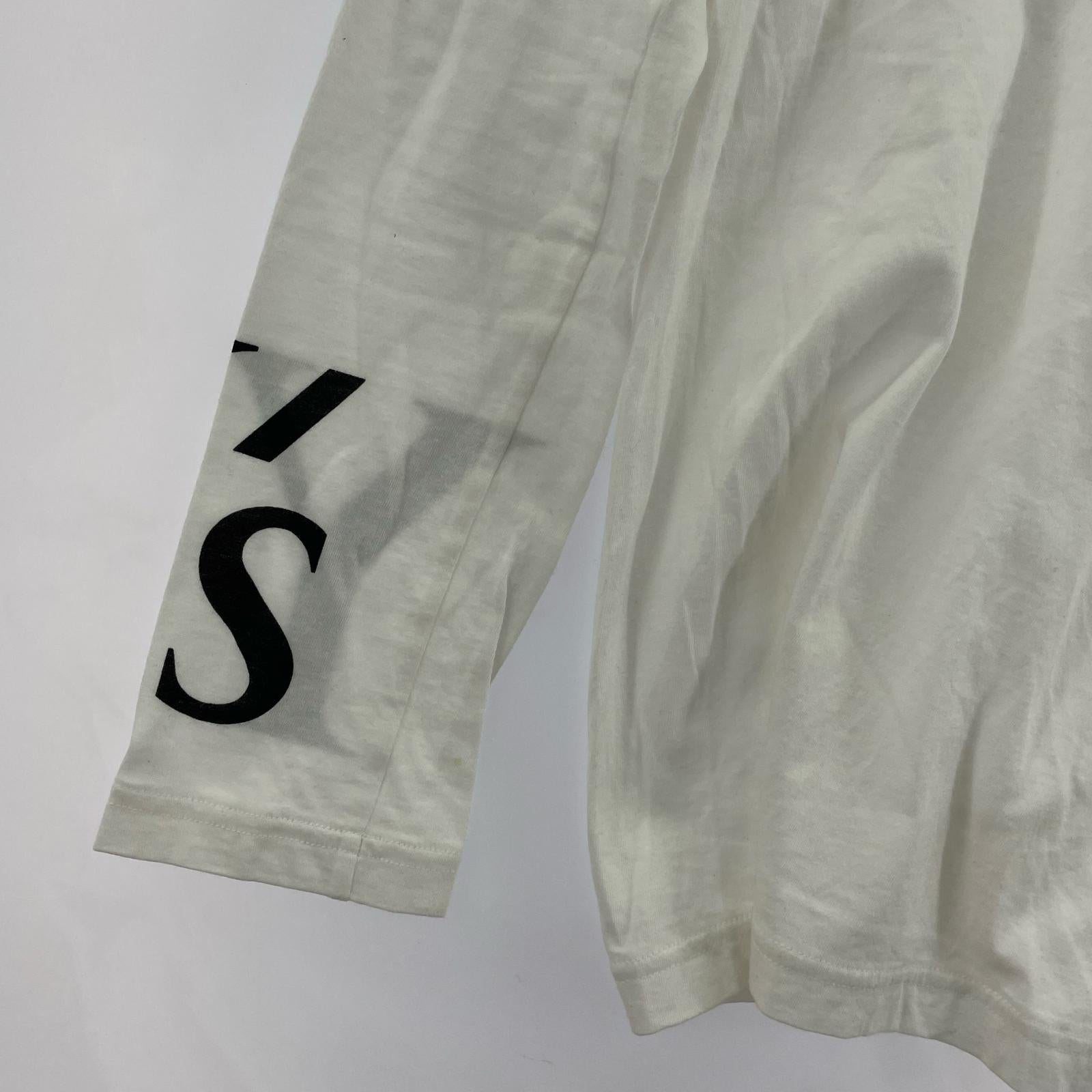 長袖Tシャツ Y's パッチワークデザインカットソー 2 ホワイト