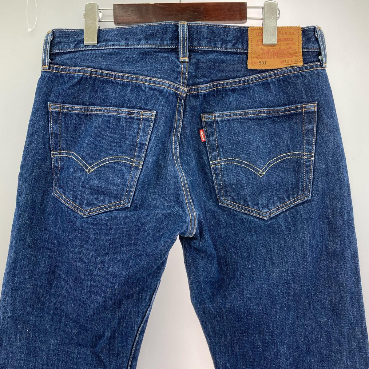 デニムパンツ PC9-00501-2453 USA BIG E 32 ブルー