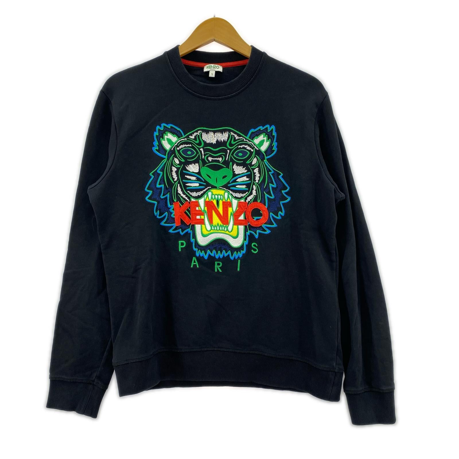 スウェット KENZO スウェット・トレーナー S ブラック