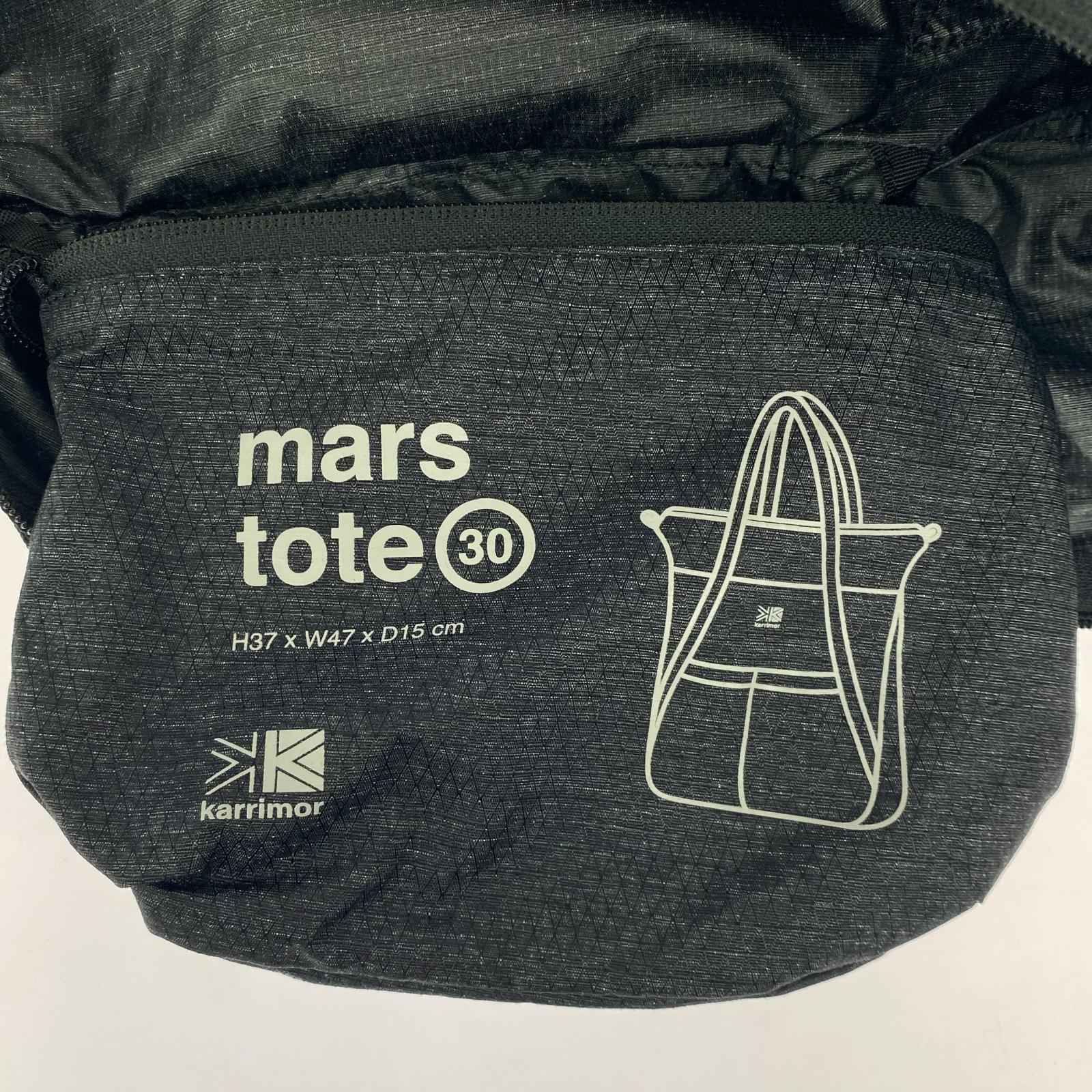 トートバッグ mars tote 30 ブラック