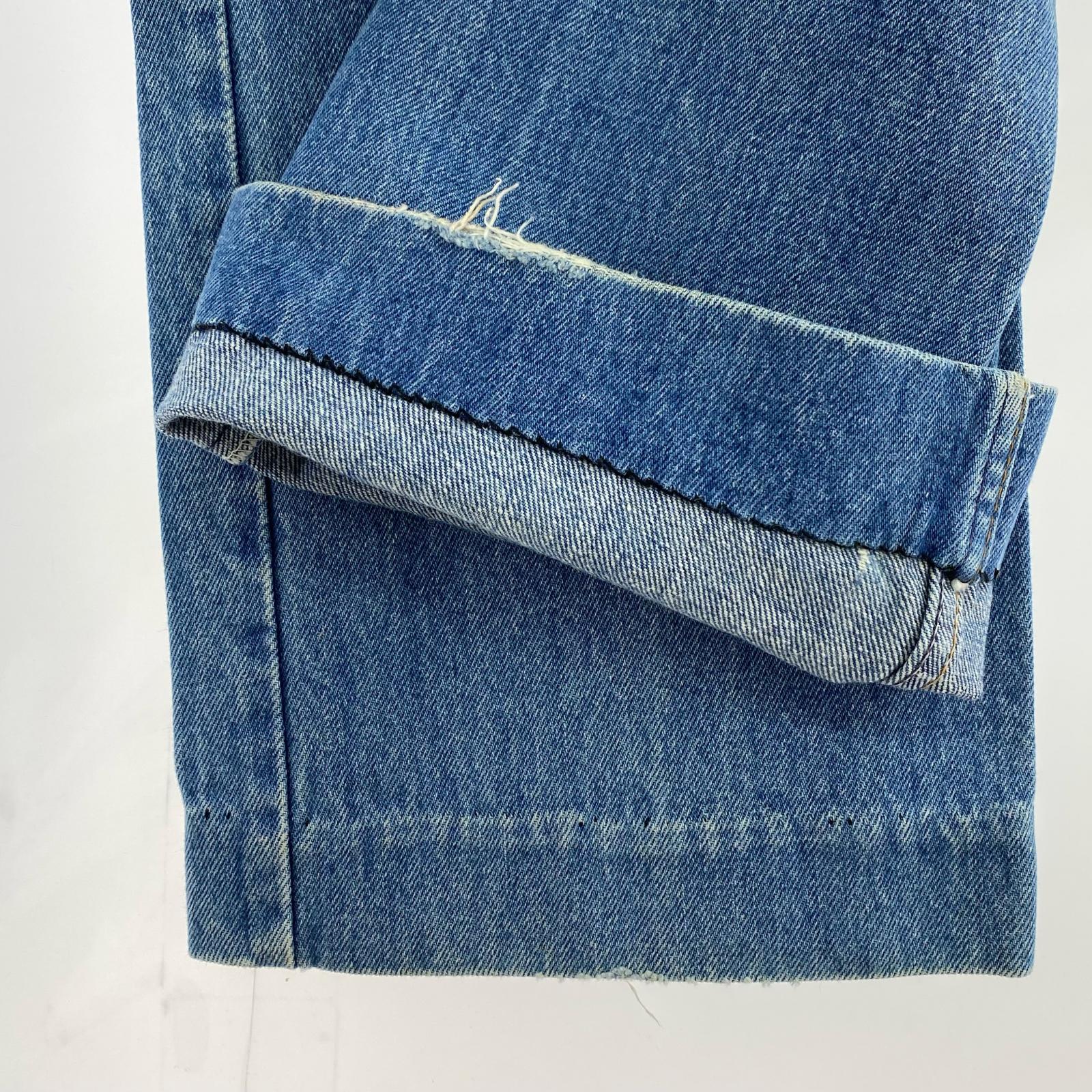 デニムパンツ 80s 630 0217 オレンジタブ W34 L36 34 ブルー