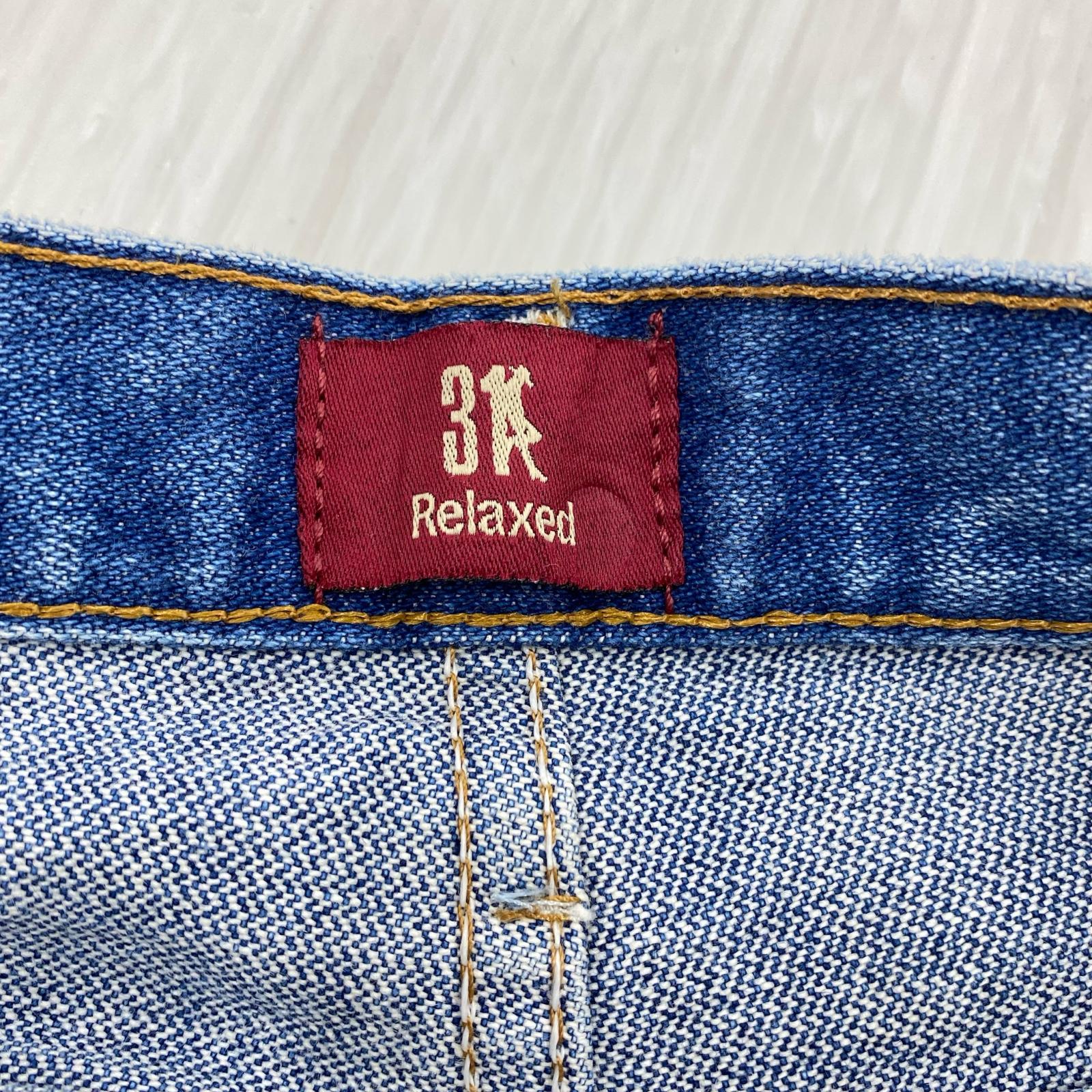 デニムパンツ (33×36) ブルー