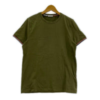 半袖Tシャツ 袖ボーダー カーキ (M) M カーキ