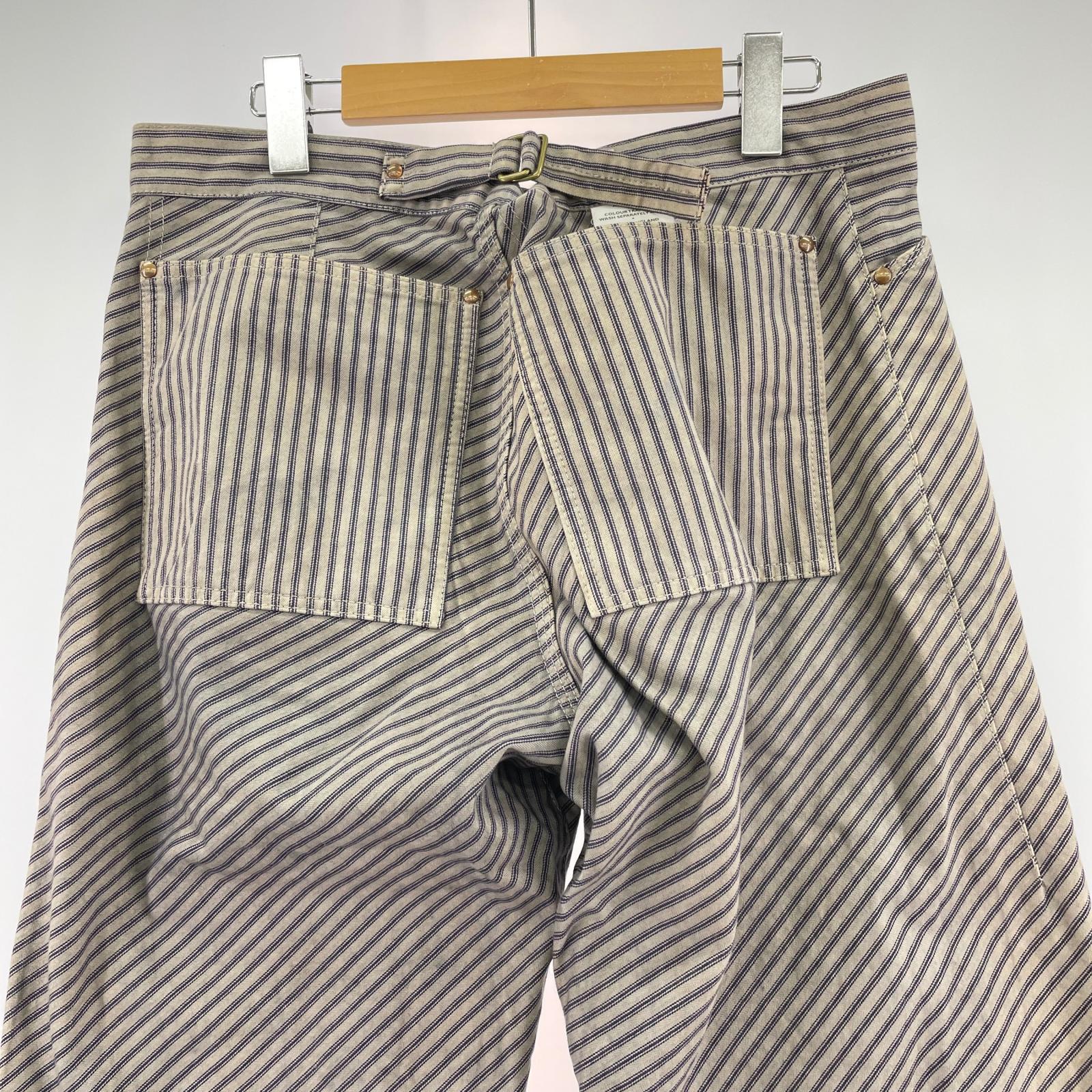 パンツ TENDER Co. BIAS CUT TREWS W32 GRY グレー