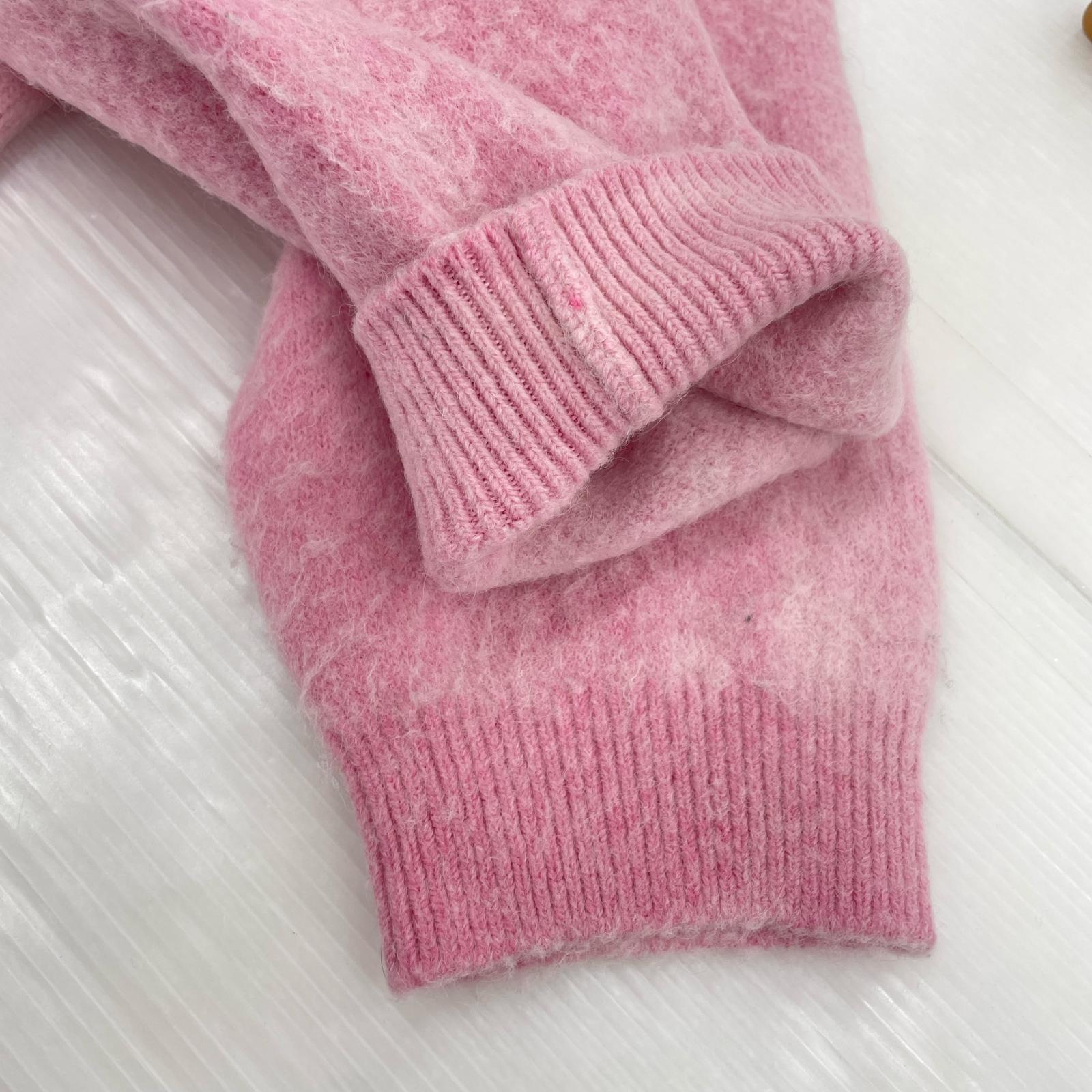 ニット 22AW Alpaca Pullover Knit L ピンク