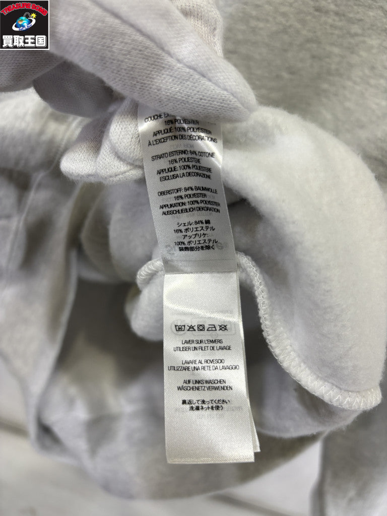 パーカー 23AW Satin Applique Hooded Sweatshirt S