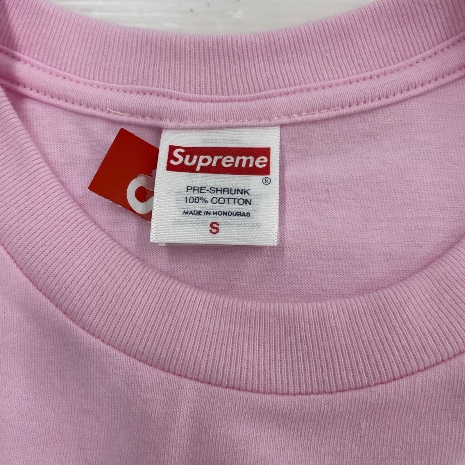 半袖Tシャツ アラビックロゴ ピンク S S ピンク