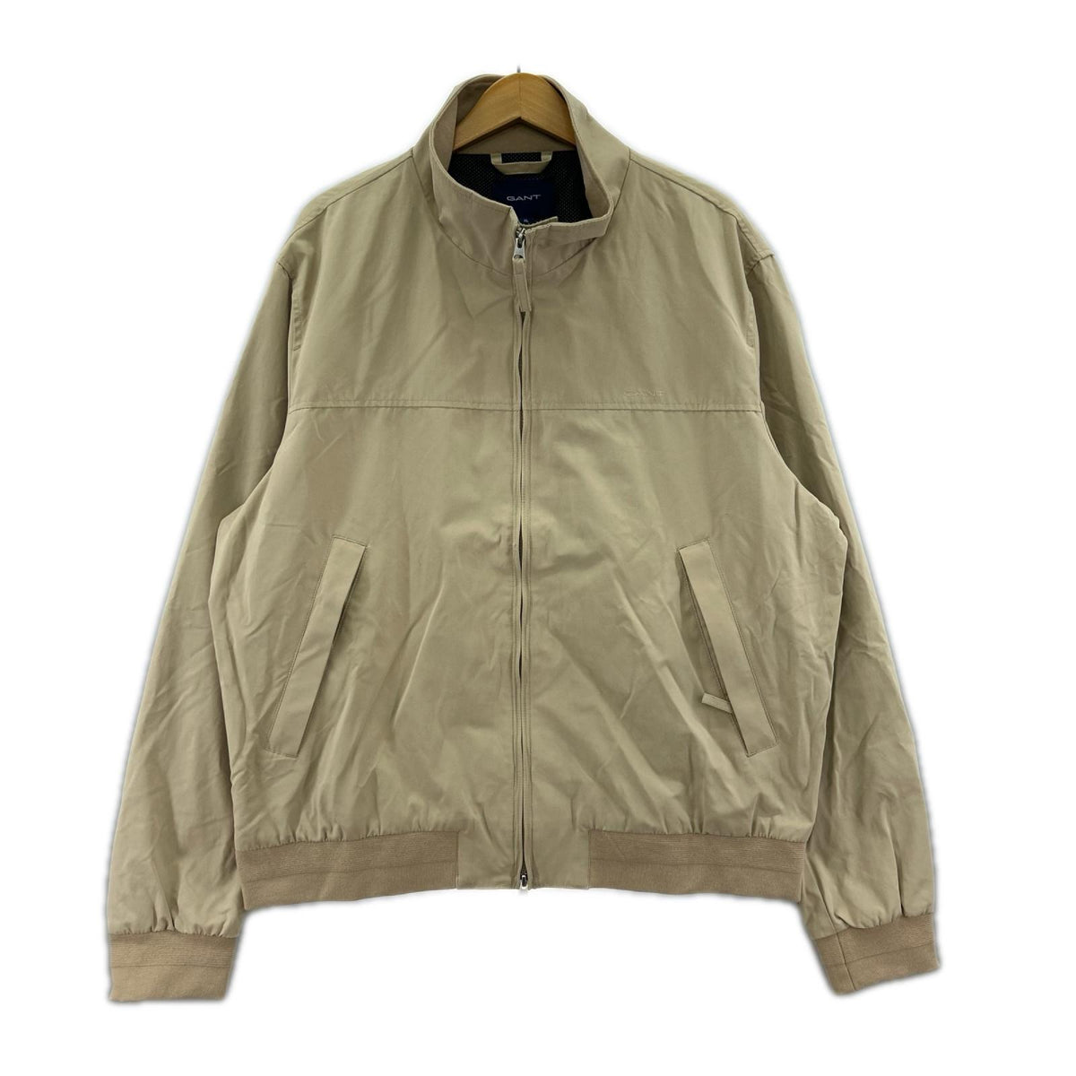 ジャケット GANT フルジップ ベージュ (XL) LL ベージュ
