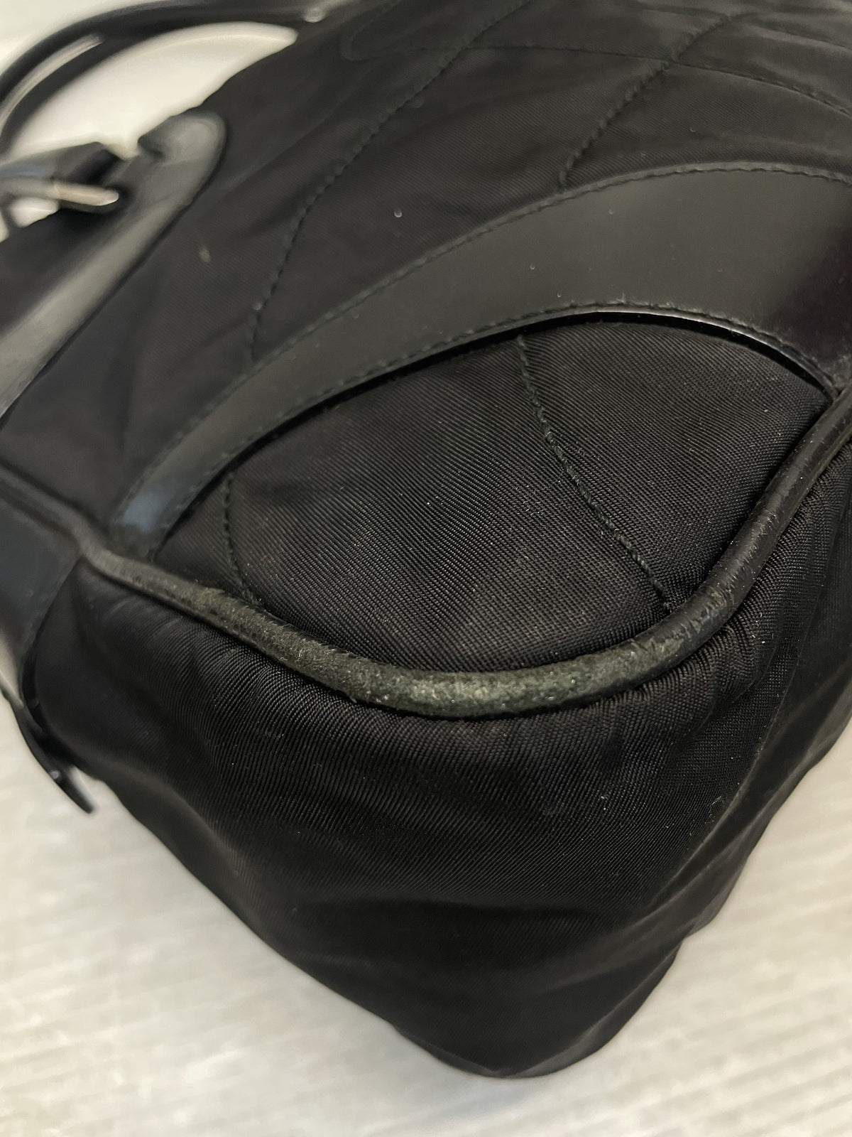 PRADA ボーリングハンドバッグ ブラック