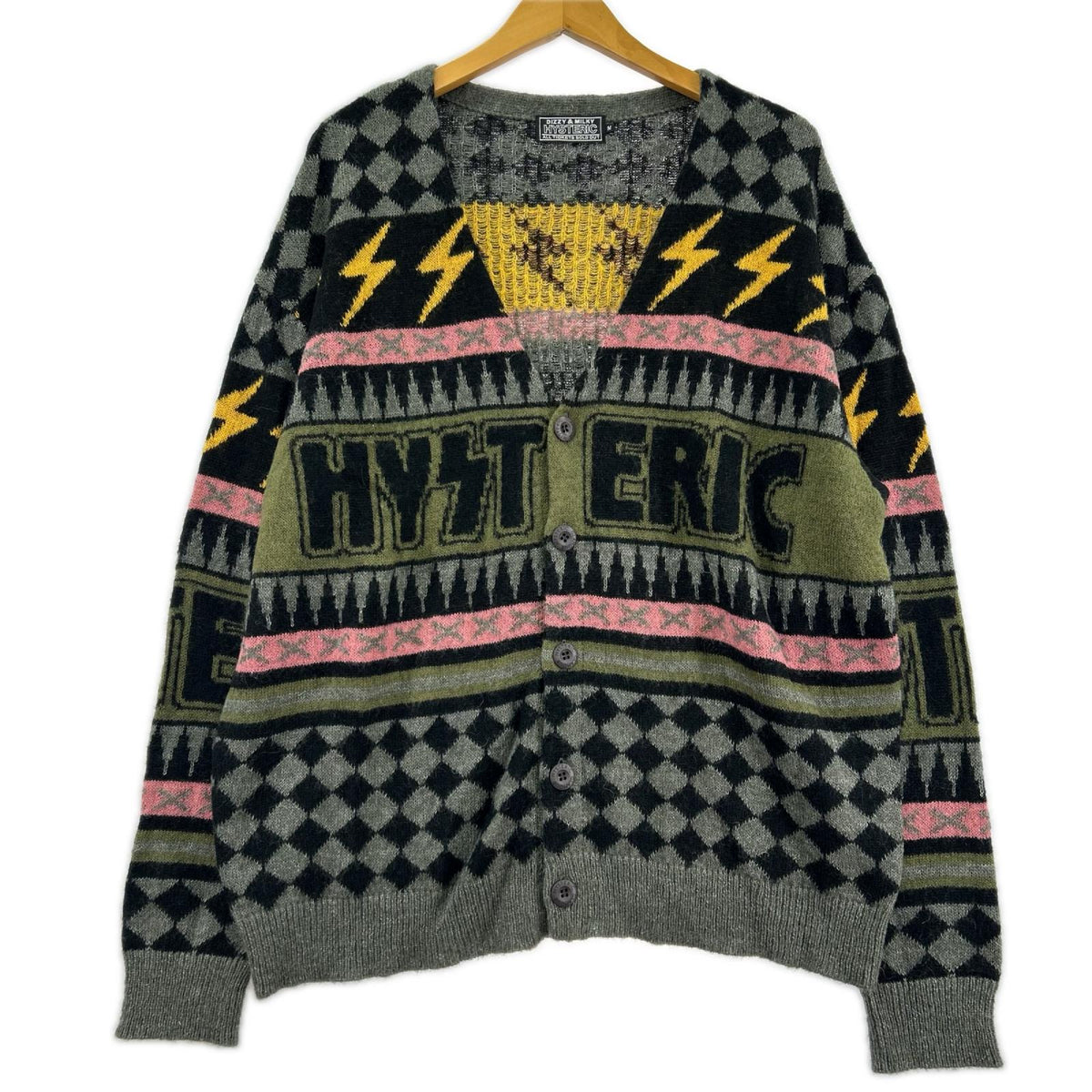 カーディガン 02253ND03 THUNDER M M マルチカラー