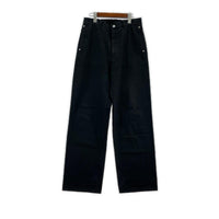 デニムパンツ 25AW Denim Wide Straight Pants (3) 3 ブラック