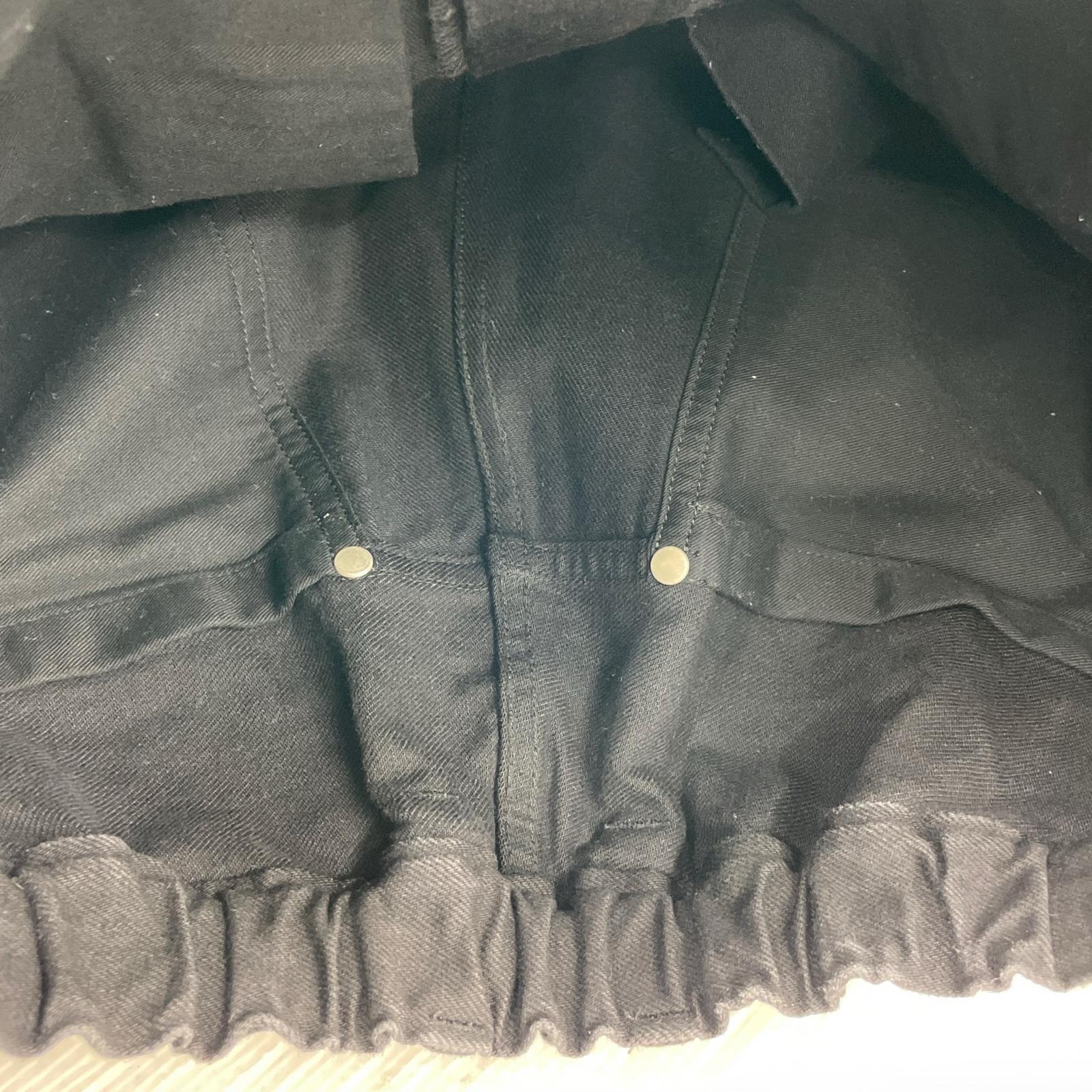 デニムパンツ 25AW Denim Wide Straight Pants (3) 3 ブラック
