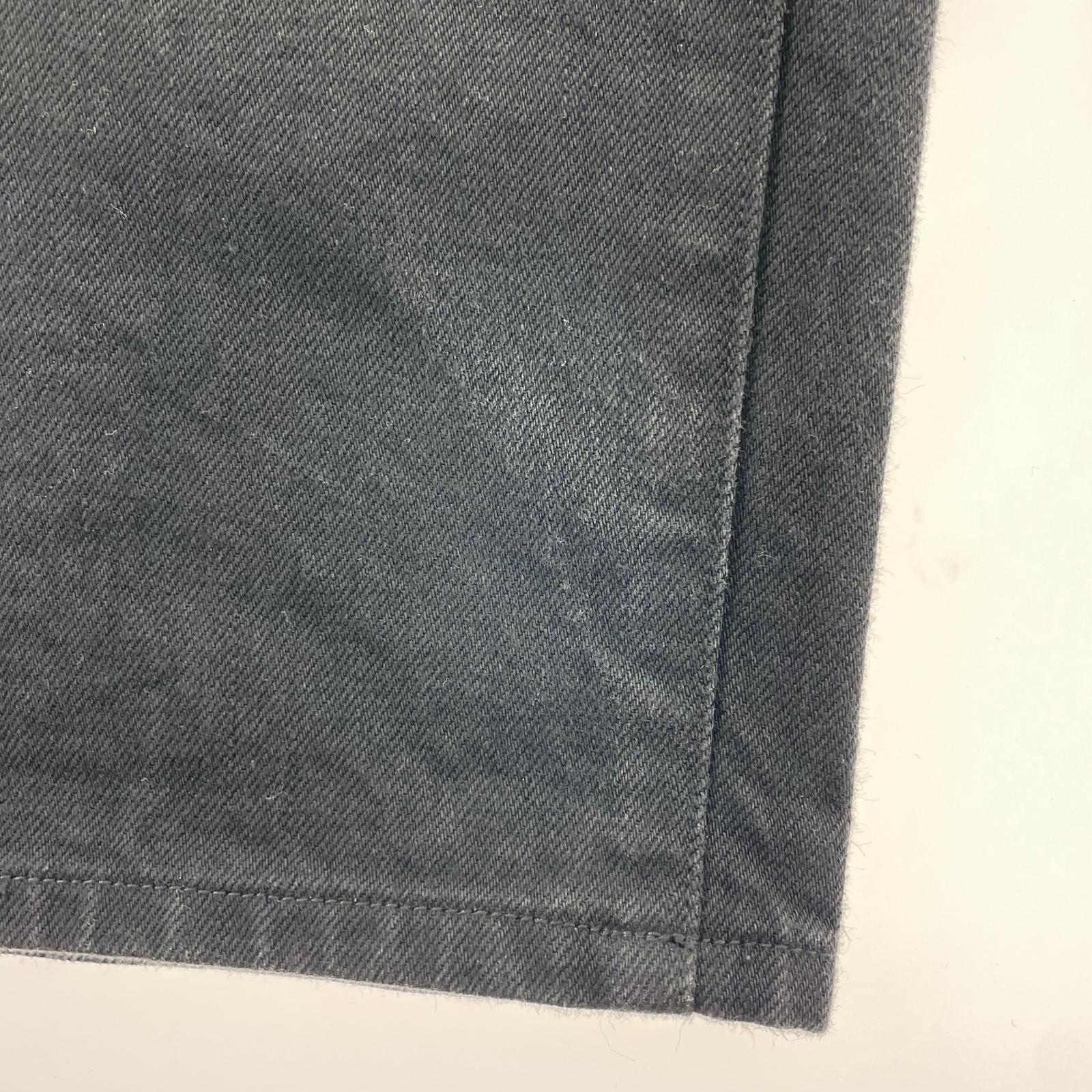 デニムパンツ 25AW Denim Wide Straight Pants (3) 3 ブラック