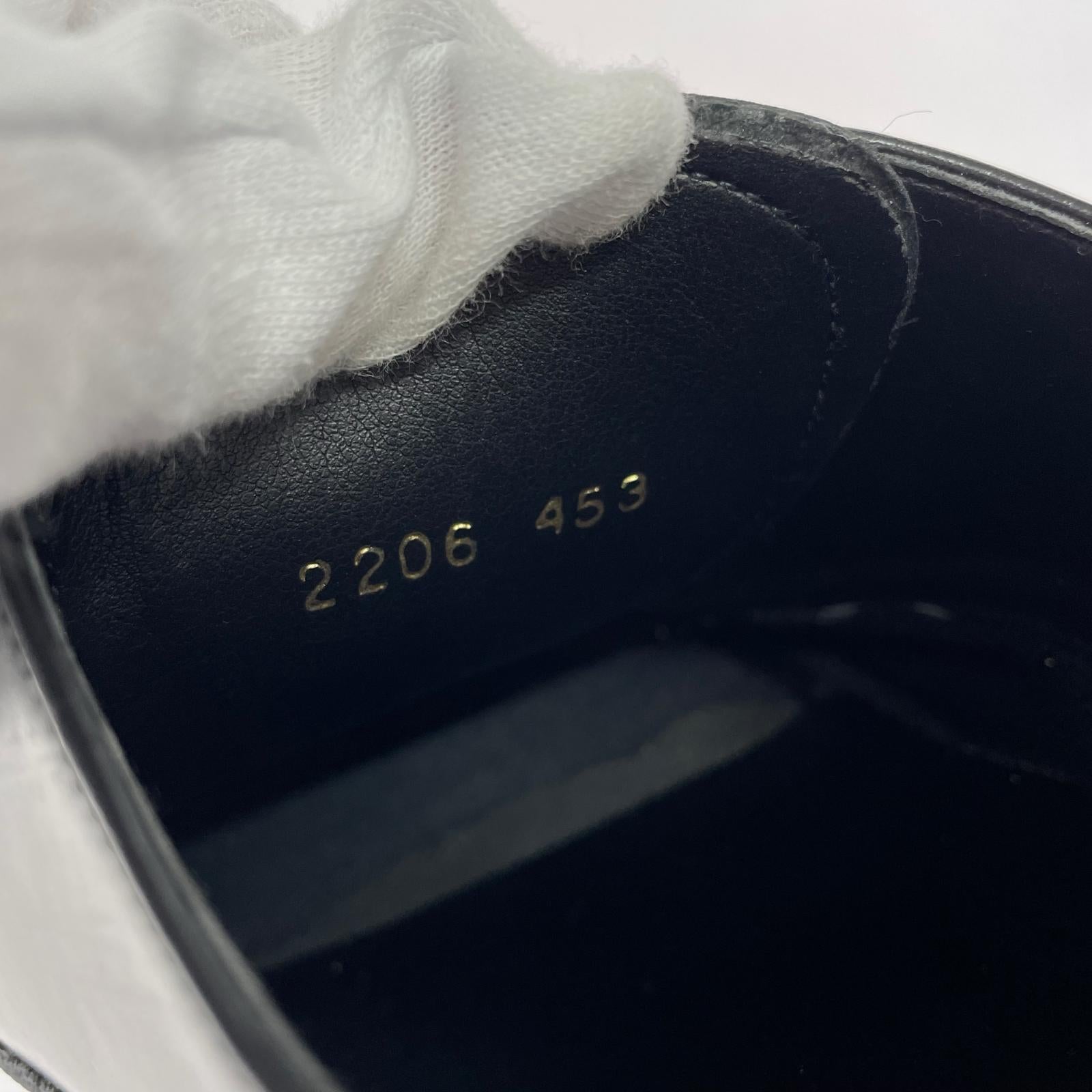 スニーカー ADELO ストレートチップ 25.5cm (US7 1/2 UK7 EU41) ブラック
