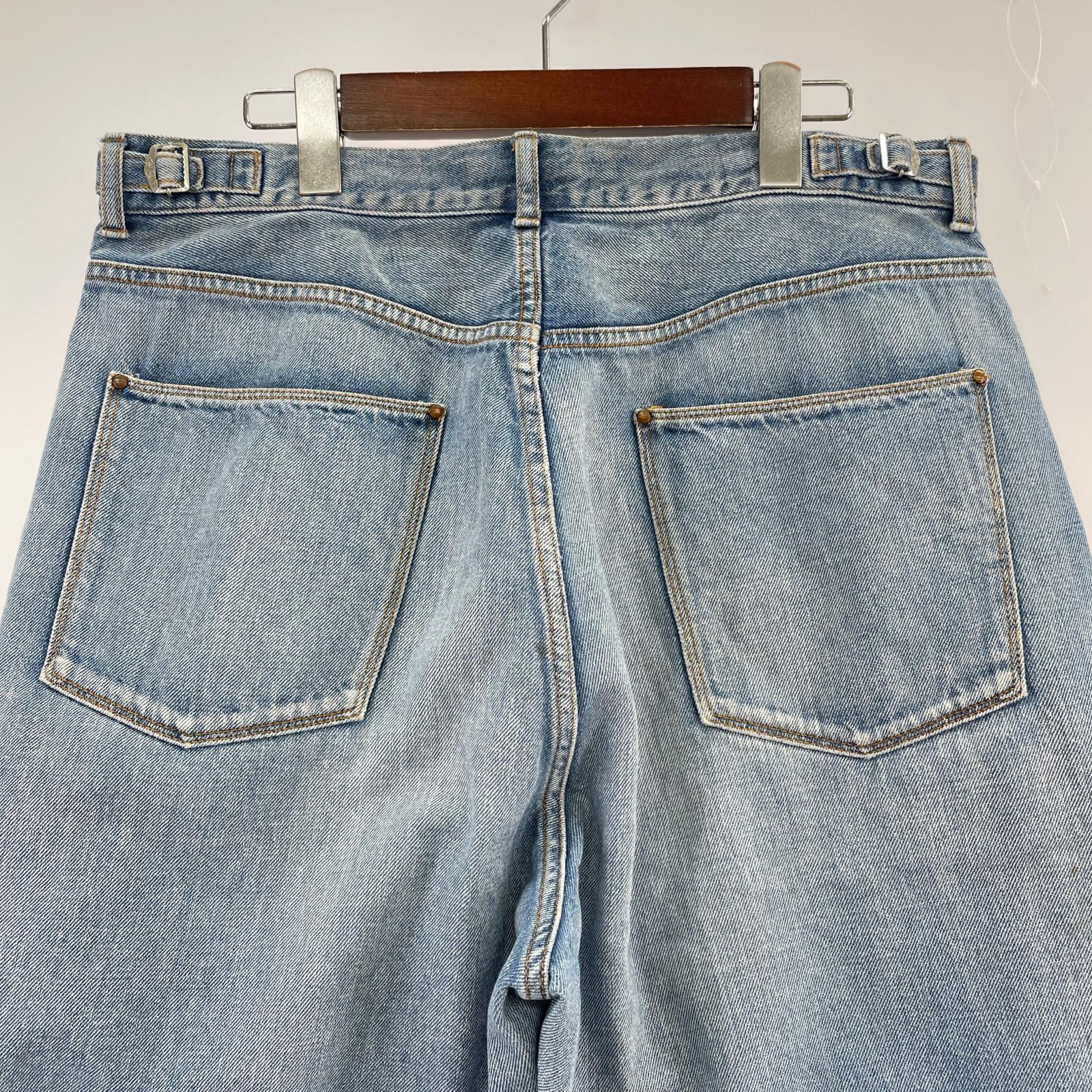 デニムパンツ KIJI ストレートデニムパンツ 4 4 ブルー