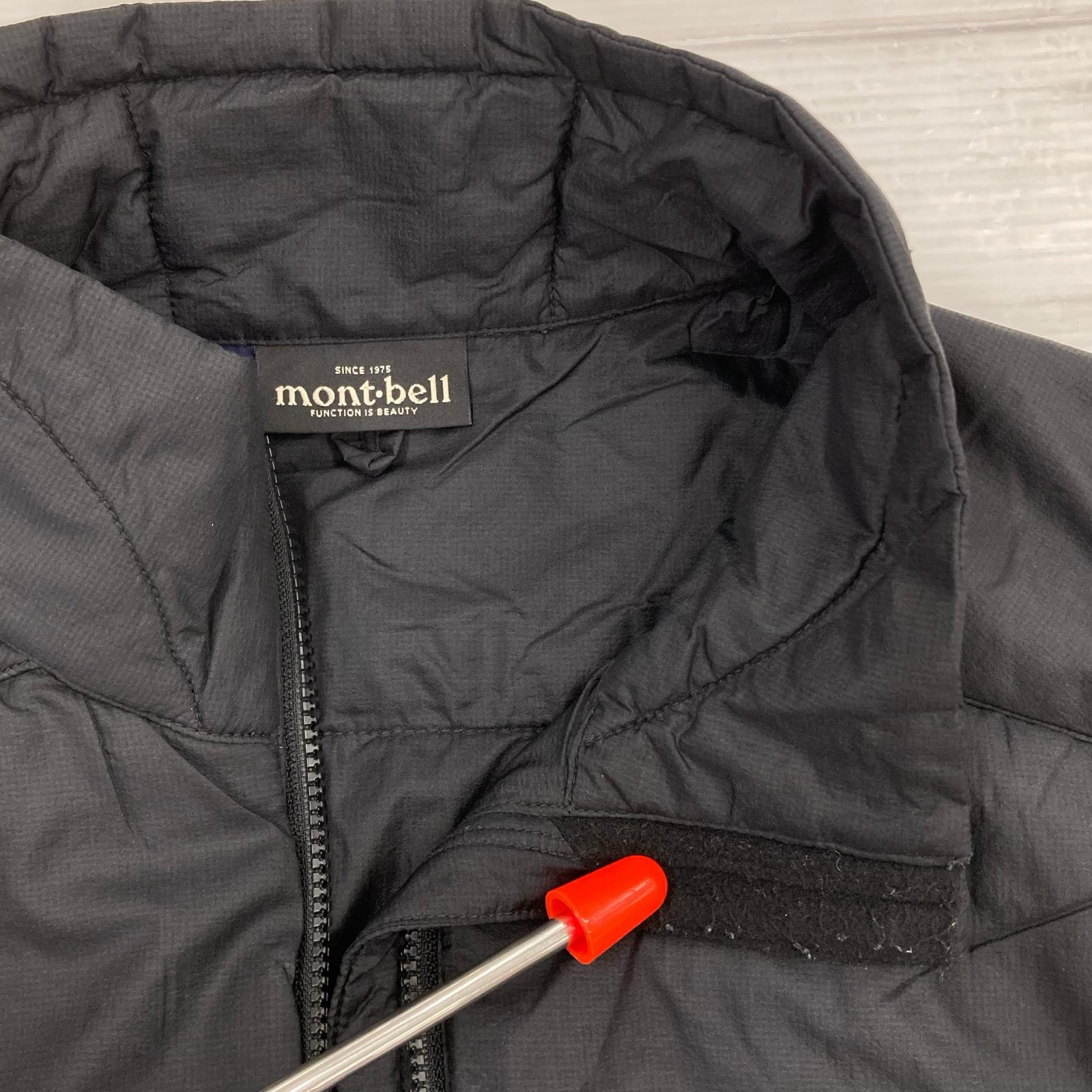 その他アウター mont-bell 1101392 サーマラップベストBK ブラック