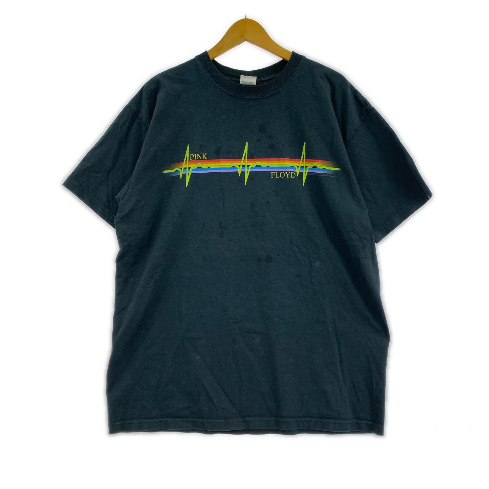 半袖Tシャツ anvilボディ 00s PINK FLOYD Tシャツ 黒 (L) L ブラック