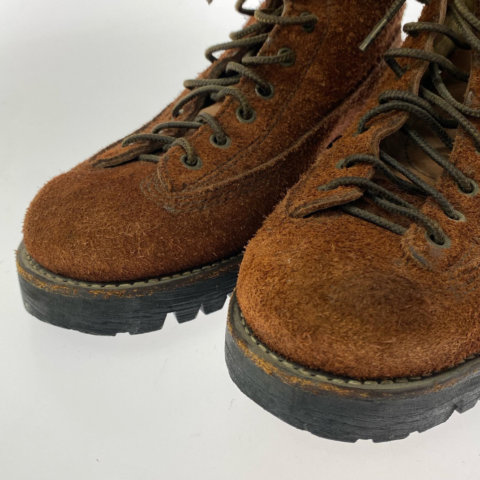 ブーツ nonnative スウェードレースアップブーツ 8 ブラウン ブラウン