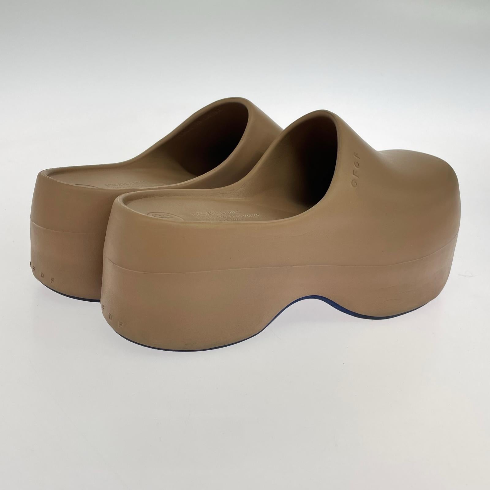 その他靴 ofof 厚底サンダル ブラウン(25.5cm) ブラウン