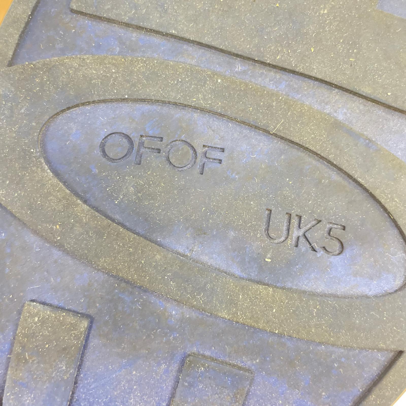 その他靴 ofof 厚底サンダル ブラウン(25.5cm) ブラウン