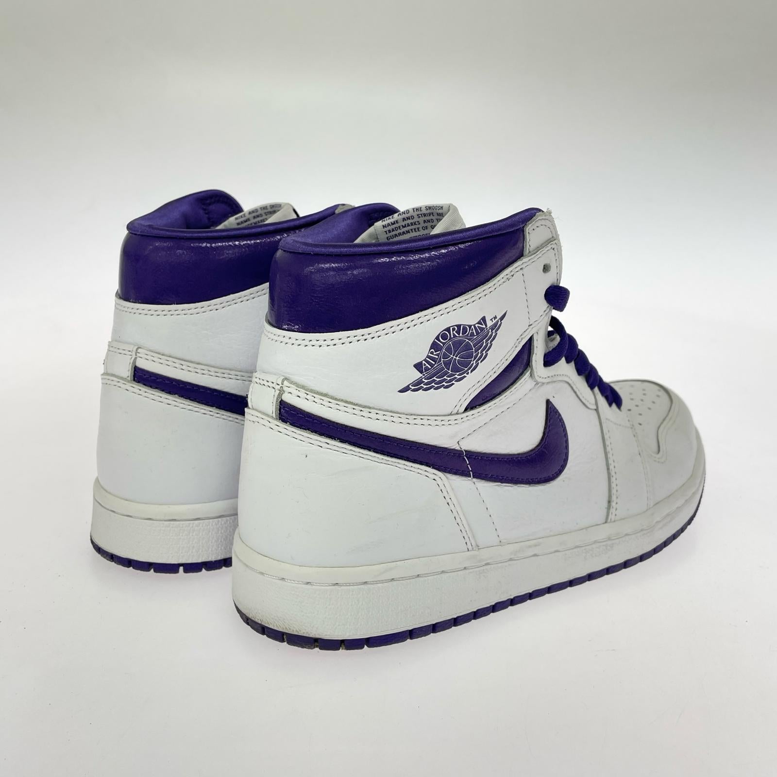 スニーカー Air Jordan 1 HiSatin Snake 26cm PUP 26cm (US8 UK7 1/2 EU42)