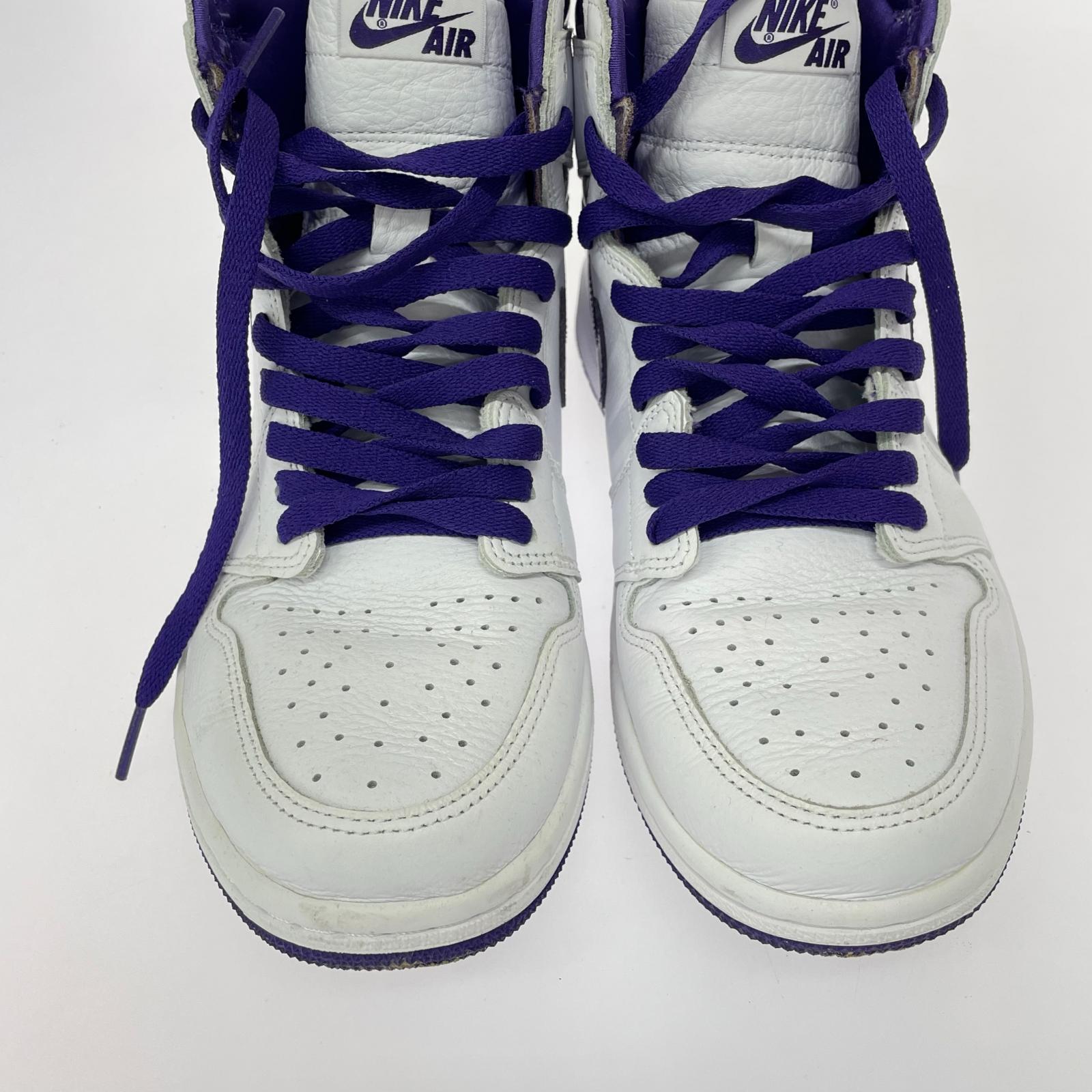 スニーカー Air Jordan 1 HiSatin Snake 26cm PUP 26cm (US8 UK7 1/2 EU42)