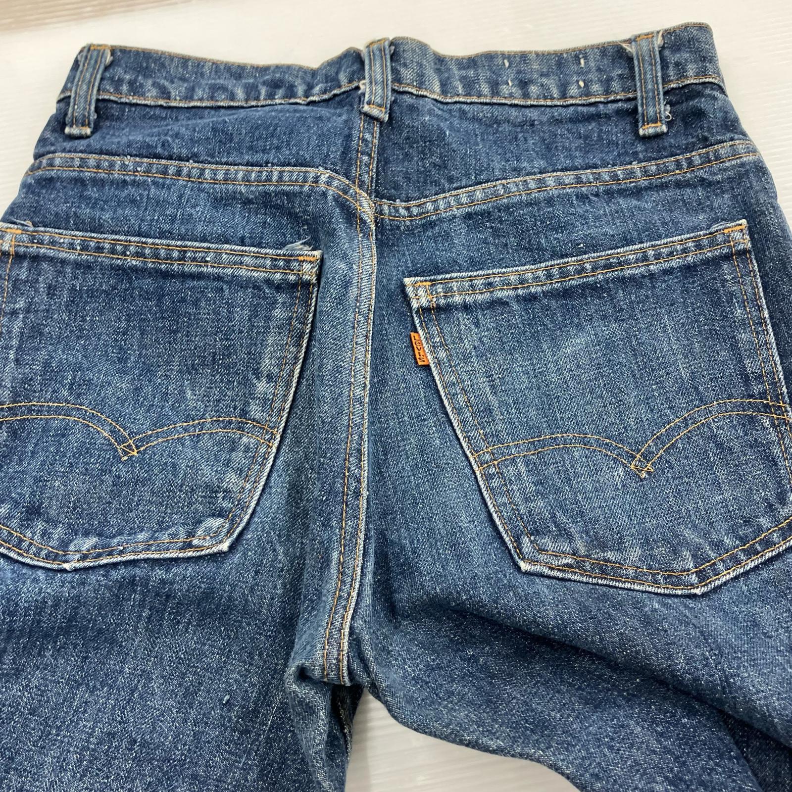デニムパンツ 80s 646 刻印8 オレンジタブ W29