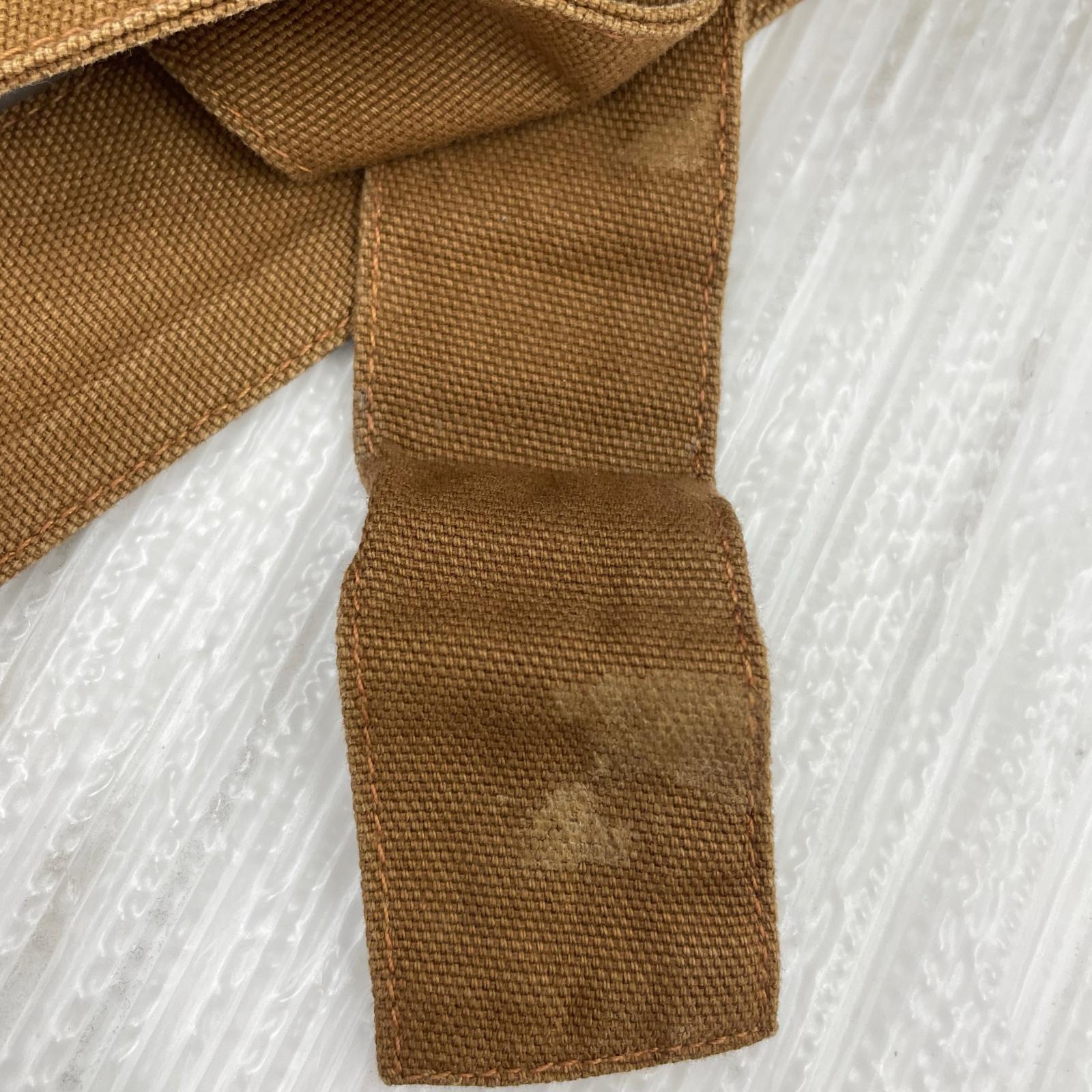 オーバーオール ダック生地 brw size30 30 ブラウン