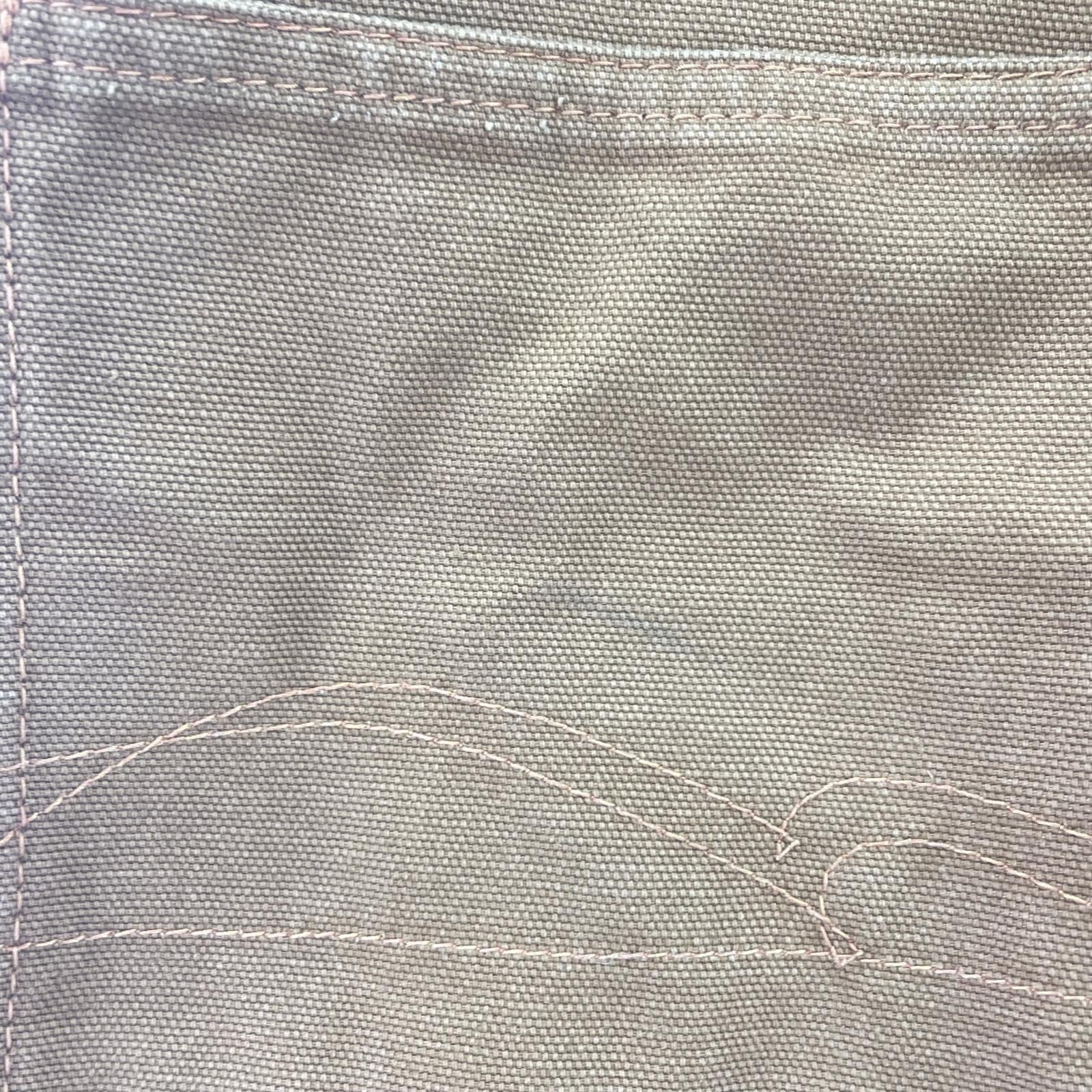 オーバーオール ダック生地 brw size30 30 ブラウン
