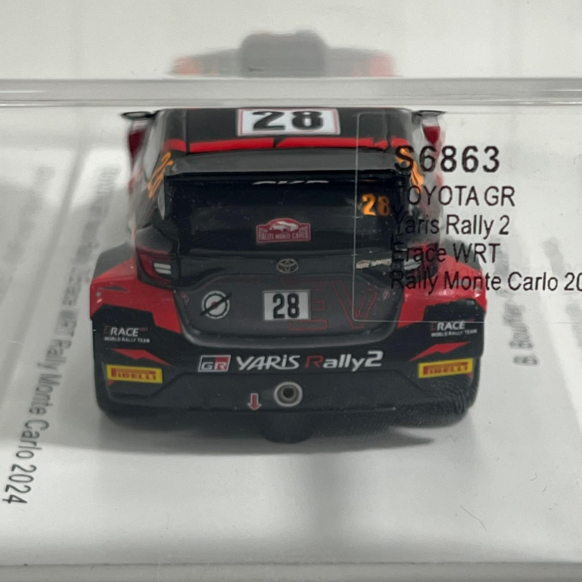 TOYOTA GR Yaris Rally 2 #27 Burton Racing スケールカー